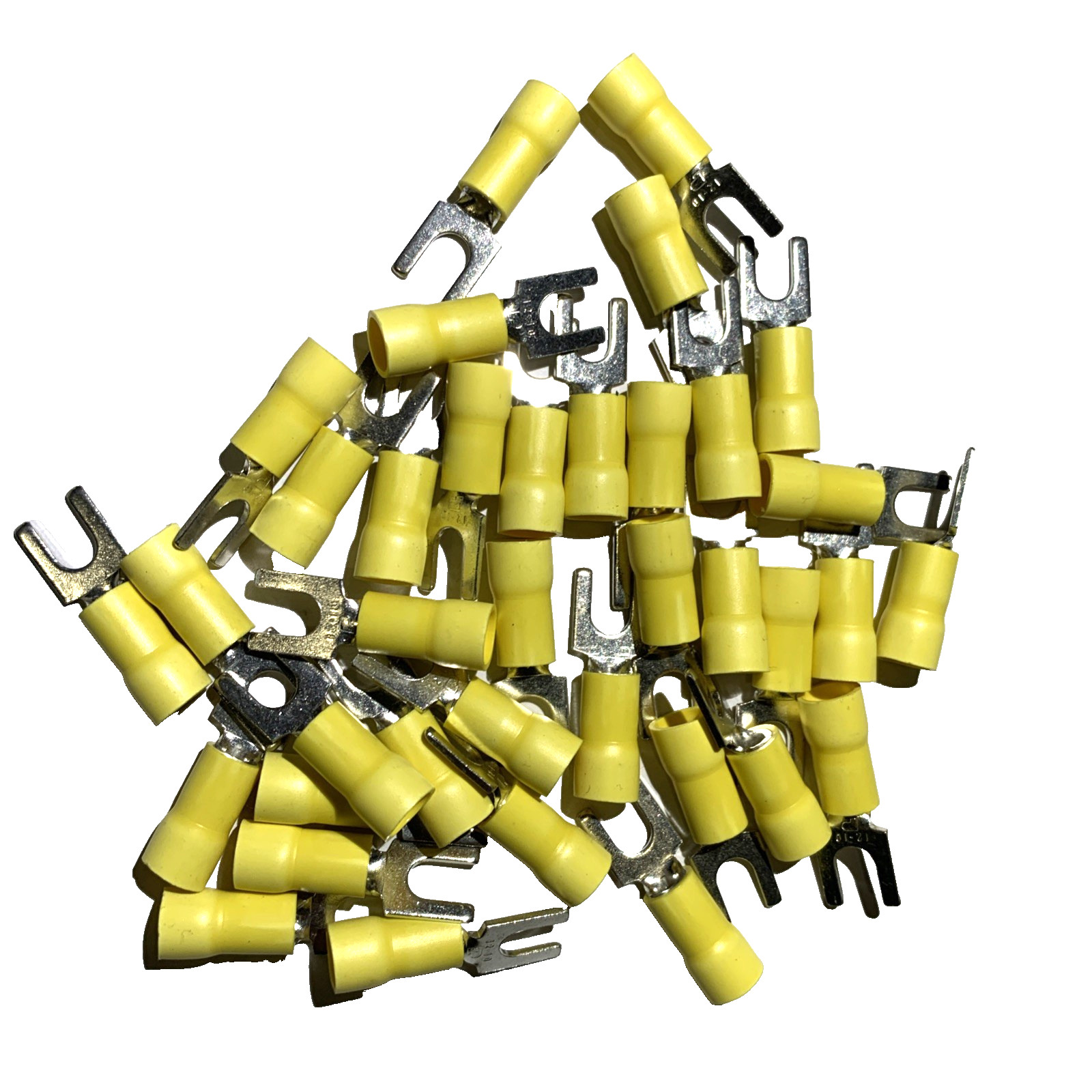 Panduit PV10-10FX-L Fork Terminal PV1010FXL (37 Out Of a Pack of 50) 75 Cents Ea