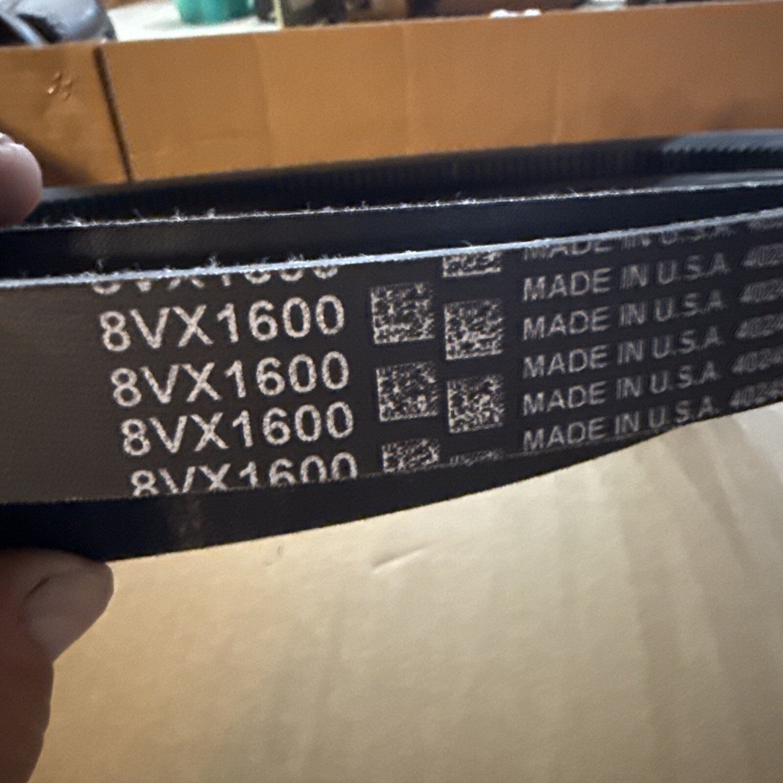 GATES 8V1600 SUPER HC V-BELT New No Box