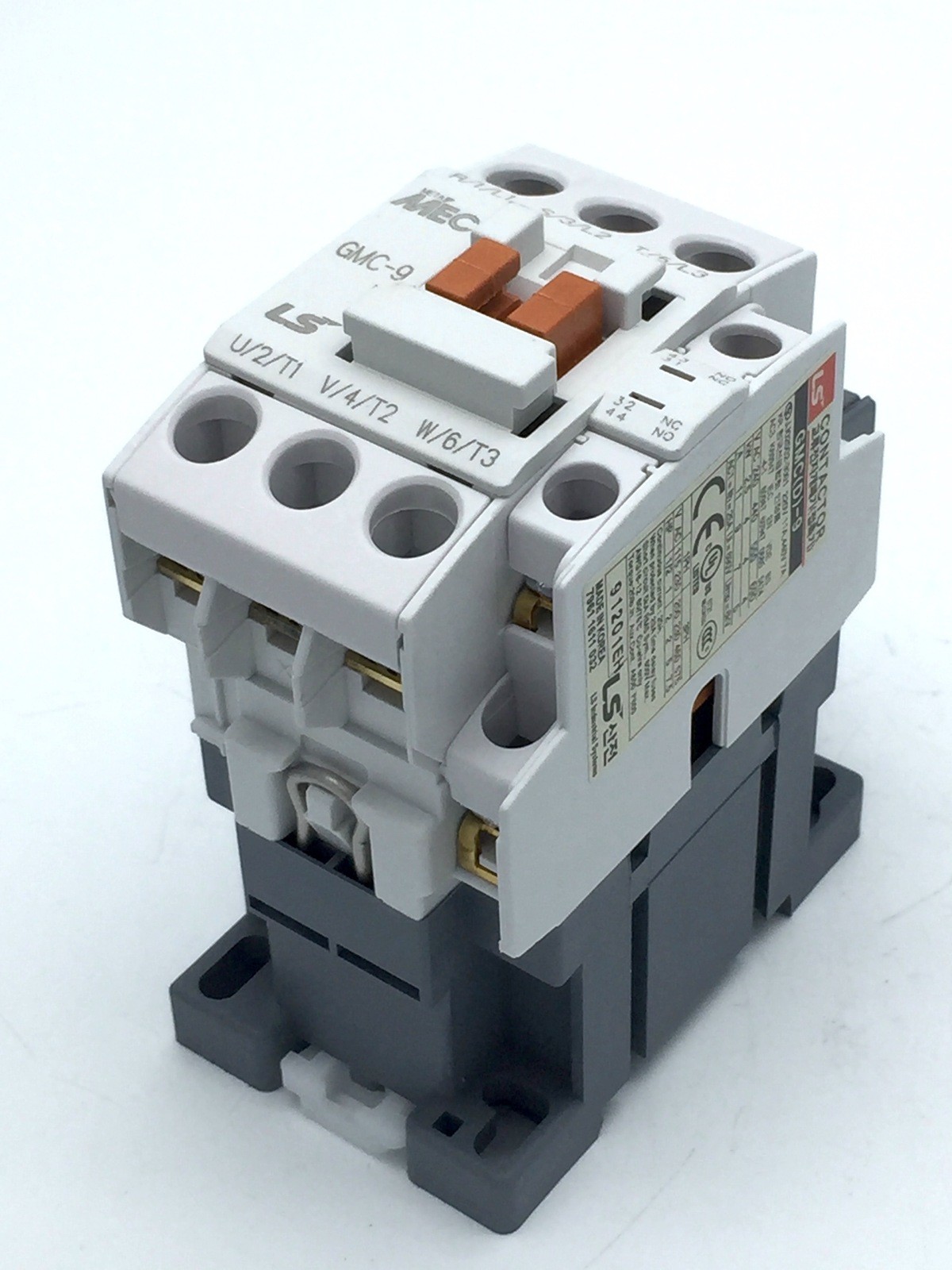 LS GMC-9 Contactor 3P 11A 240V AC Coil 50/60Hz GMC(D)-9 1a1b x 3 pcs