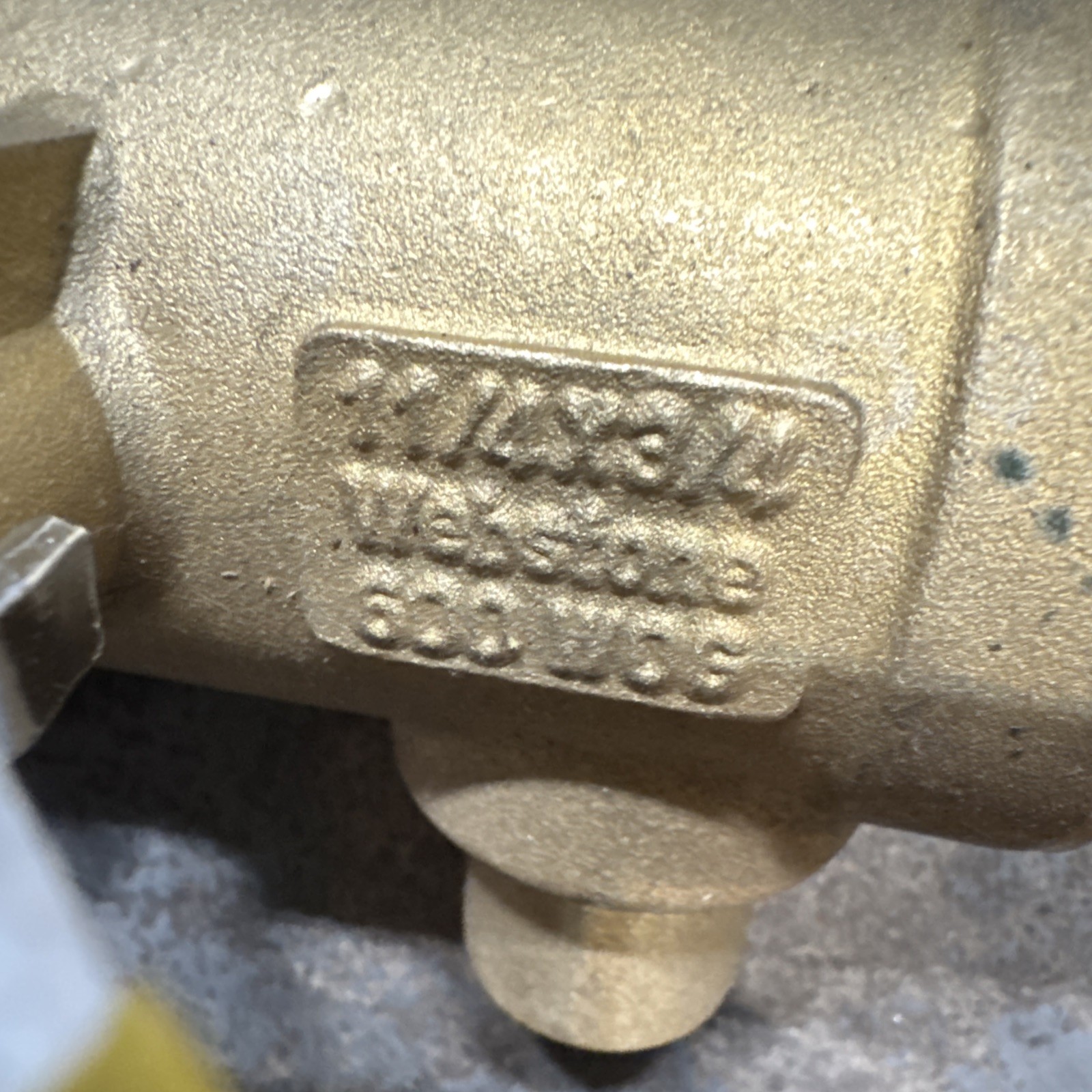 Webstone H-58653 1-1/4″ x 3/4″ SWT Brass Purge Tee Full Port Ball Valve