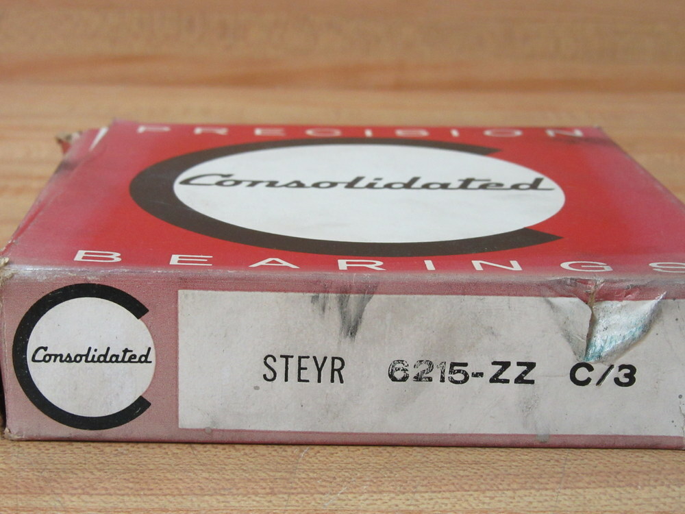 Consolidated 6215-ZZ C/3 Steyr Ball Bearing 6215ZZC3
