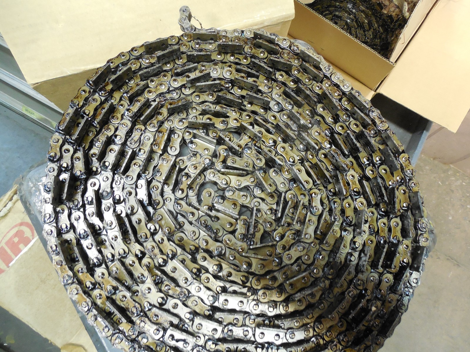 MORSE ROLLER CHAIN 347567 40R 40 R WB12E4&9P 630P BP ANSI 40 26′ FT. LOT OF 2