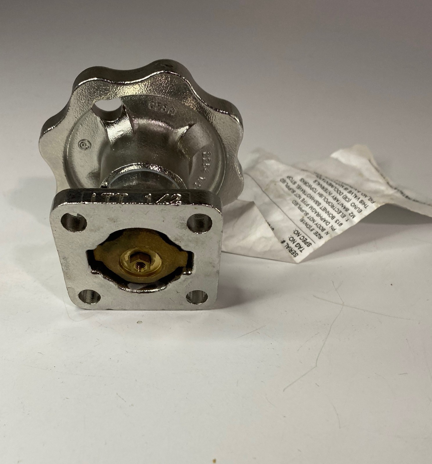 ITT Stainless Steel Diaphragm Bonnet & HandWheel .5-N-PN-913-1-M2 1/2″ (New)