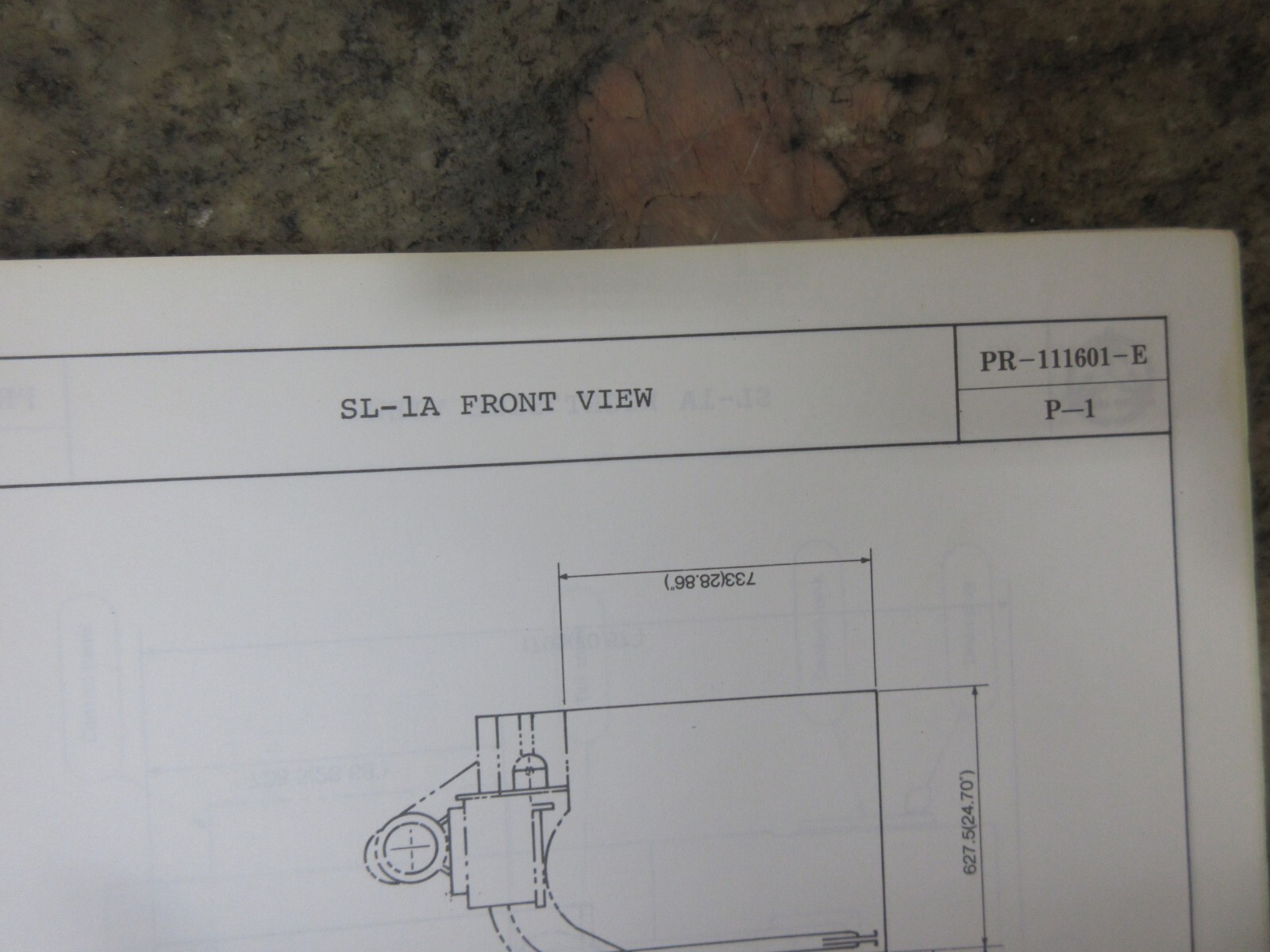 MORI SEIKI SL1A INSTRUCTION MANUAL CNC LATHE SL-1A PR-111601-E P-1