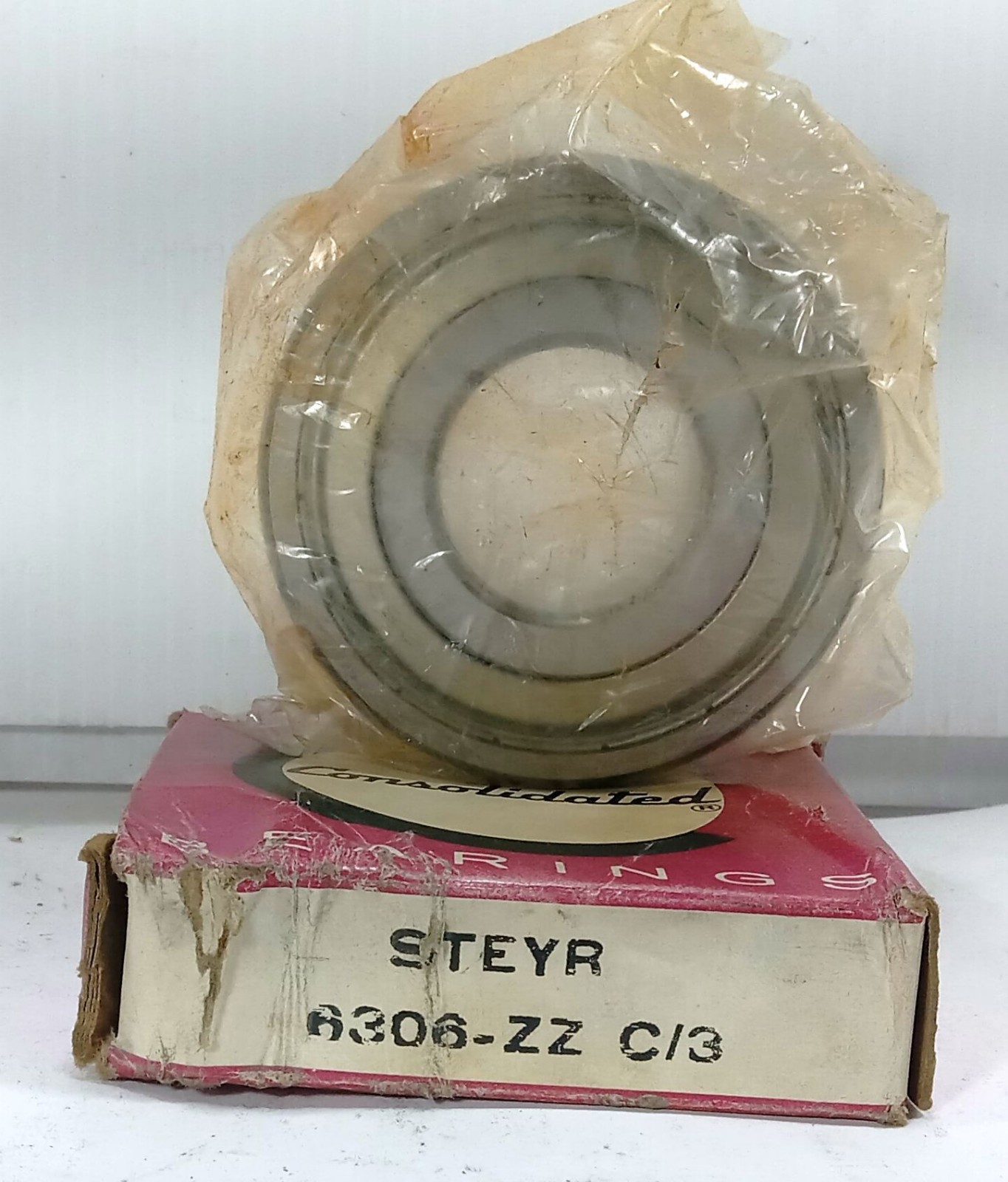 1 NEW STEYR 6306-ZZ C/3 30X72X19mm DEEP GROOVE BALL BEARING NIB ***MAKE OFFER***