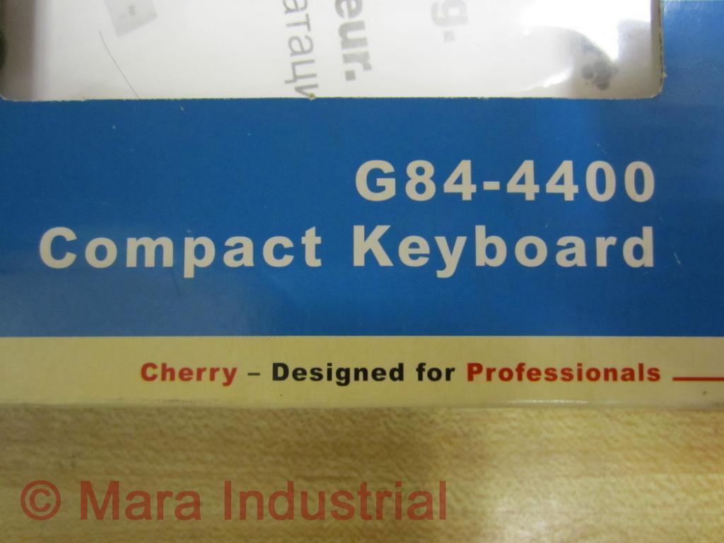 Cherry G84-4400 Compact Keyboard With Trackball G844400