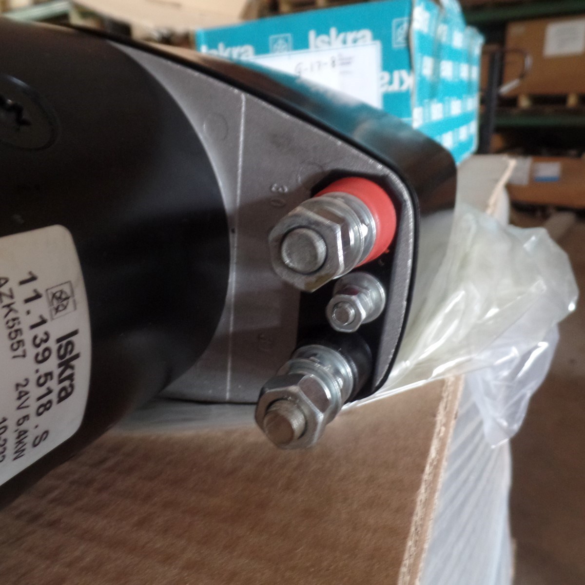 STARTER KDH ISKRA 11.139.518 AZK5557 Engines F6L413 9.6L 9572CC (1967-1975)