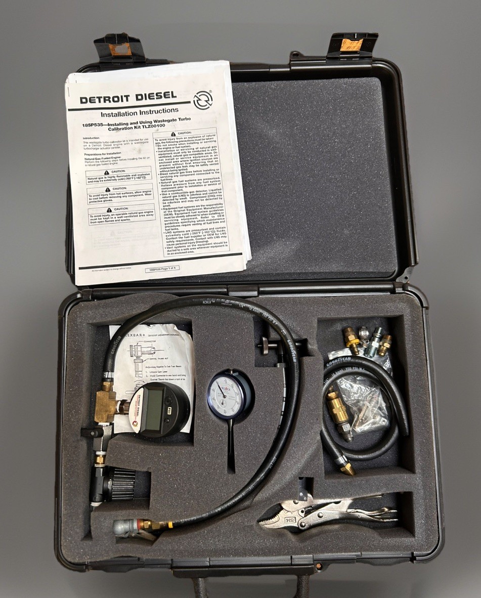 Detroit Diesel TLZ 00100 Wastegate Turbo Calibration Tool Kit