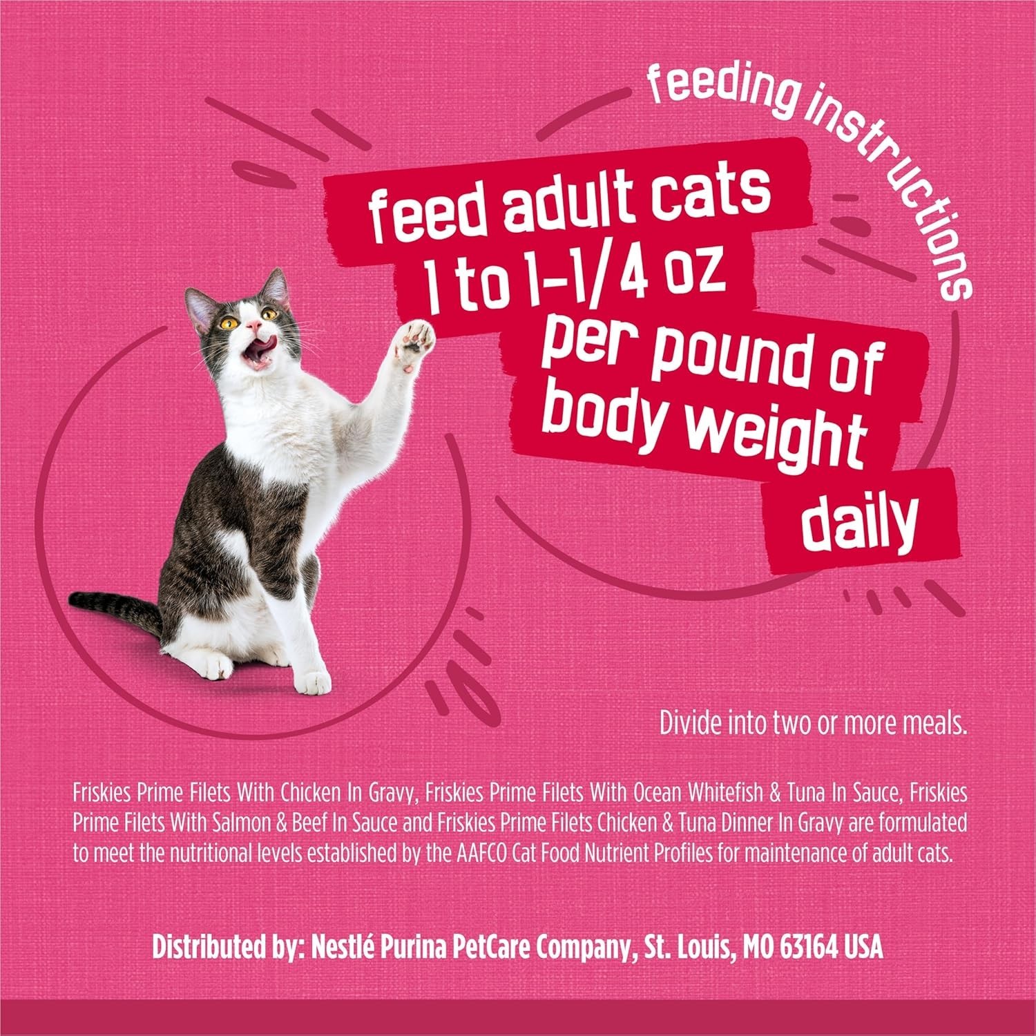 Friskies Surfin’ & Turfin’ Prime Filets Adult Cat Wet Food, (Pack of 80) 5.5 oz.