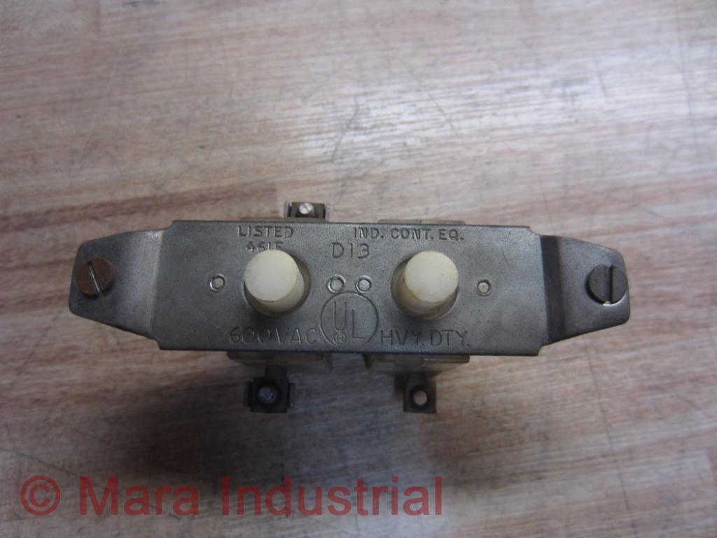 Cooper Crouse Hinds D13 Contactor