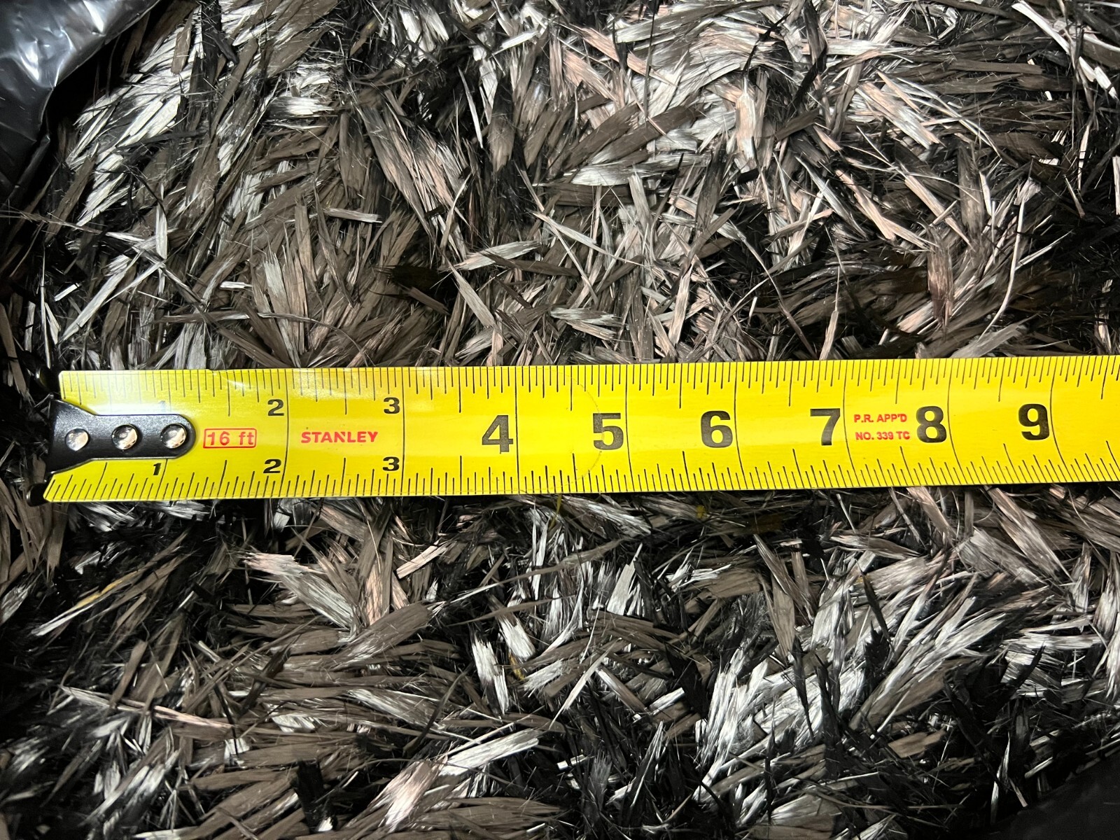 2 Pounds Shredded Chopped Raw Carbon Fiber Forged Yarn Filament 1″ – 2″ Threads