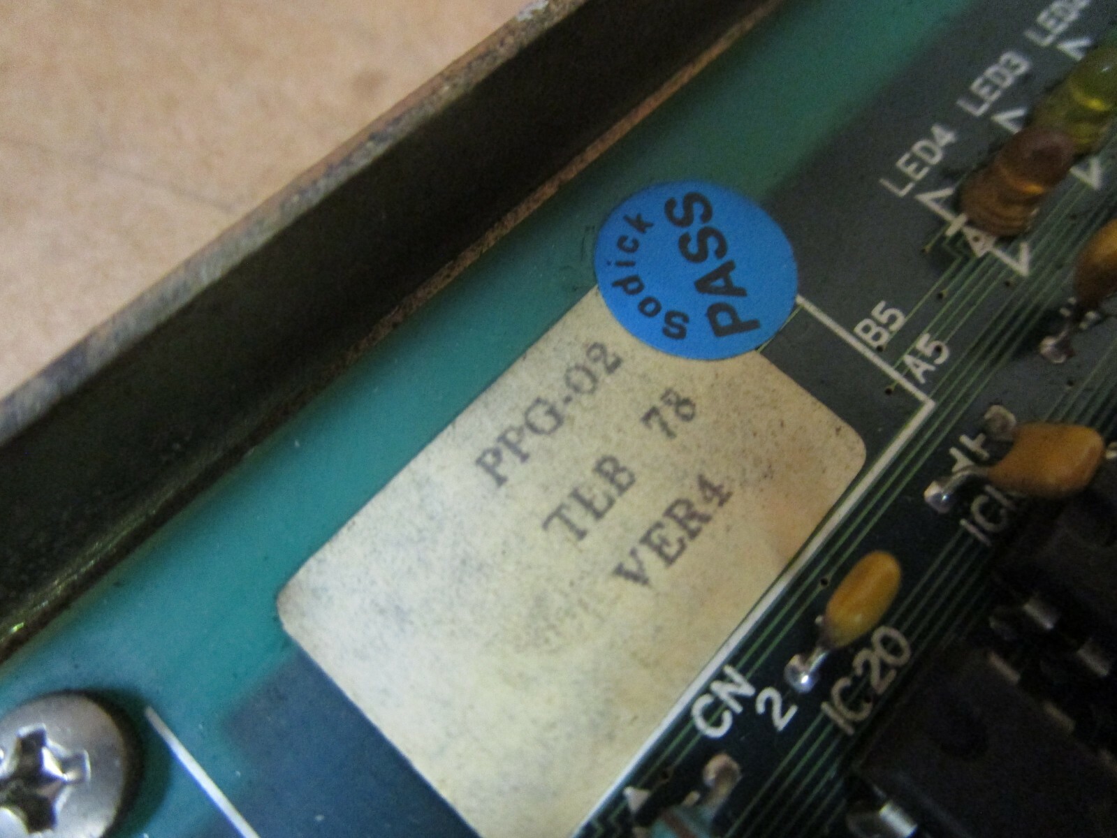 SODICK CIRCUIT BOARD PPG-02B 4181049 PPG-02 VER 4