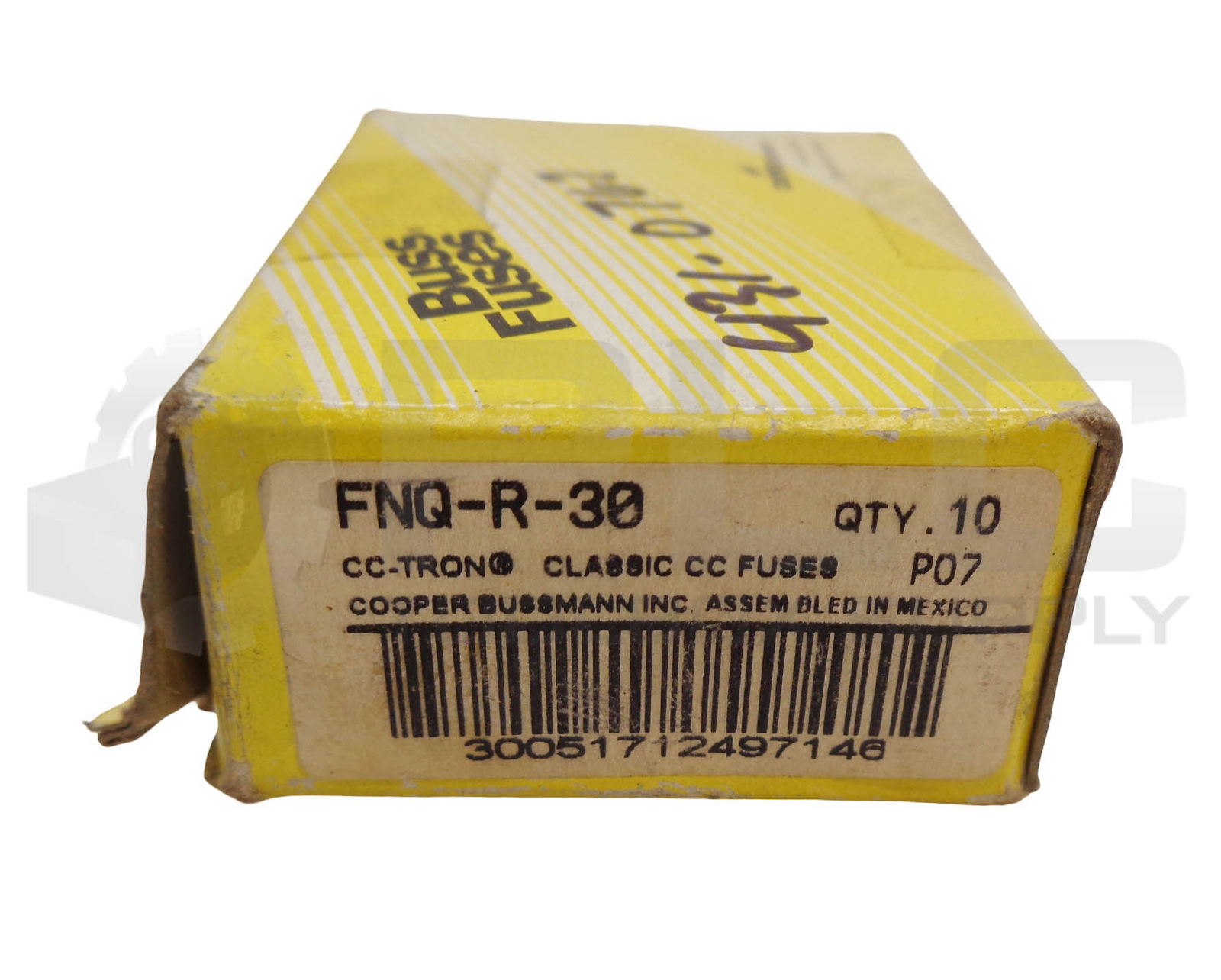 BOX OF 7 NEW BUSSMANN FNQ-R-30 LIMITRON FUSES 30A 600VAC