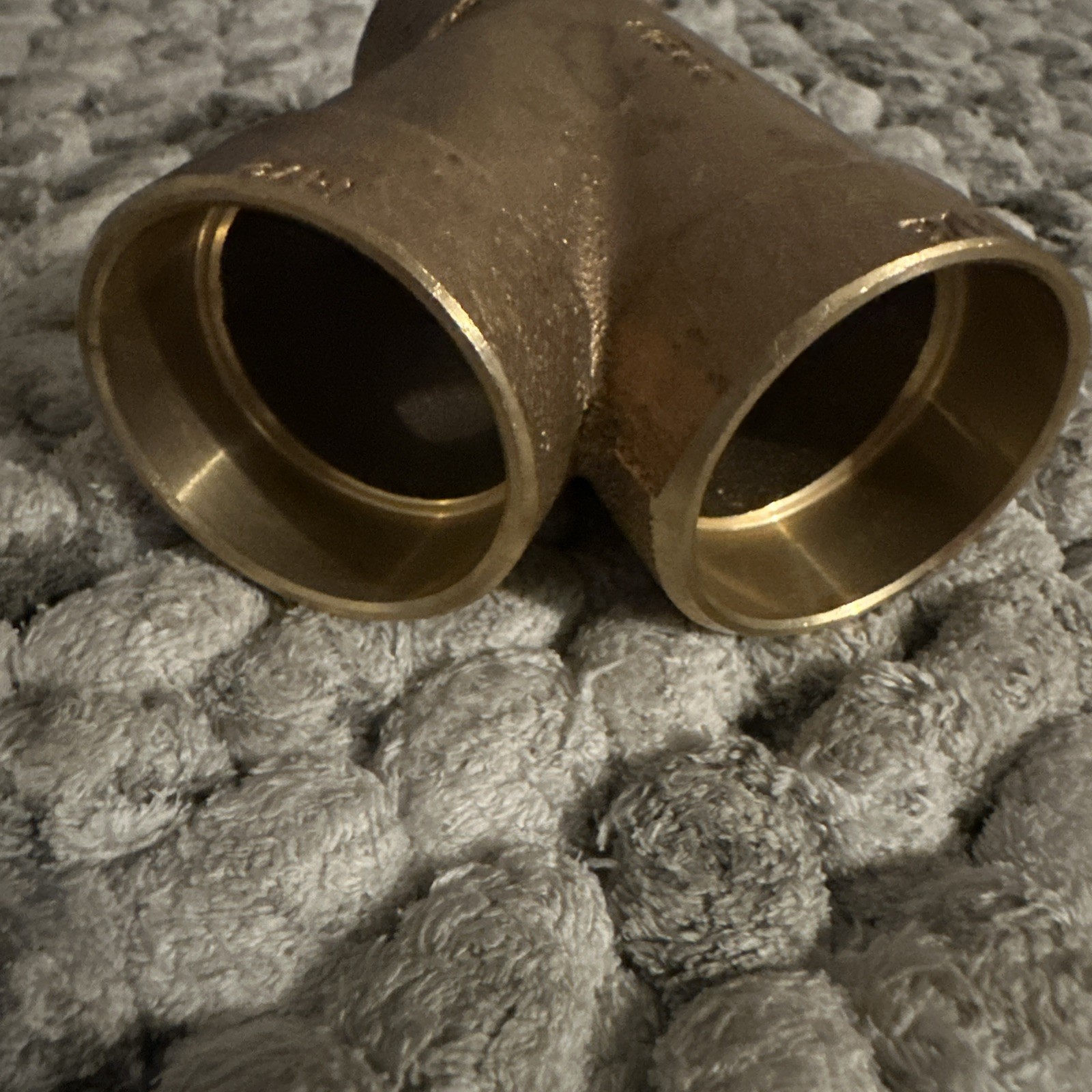 NIBCO 810 1-1/2 in. Sweat Cast Bronze 45-Degree Wye