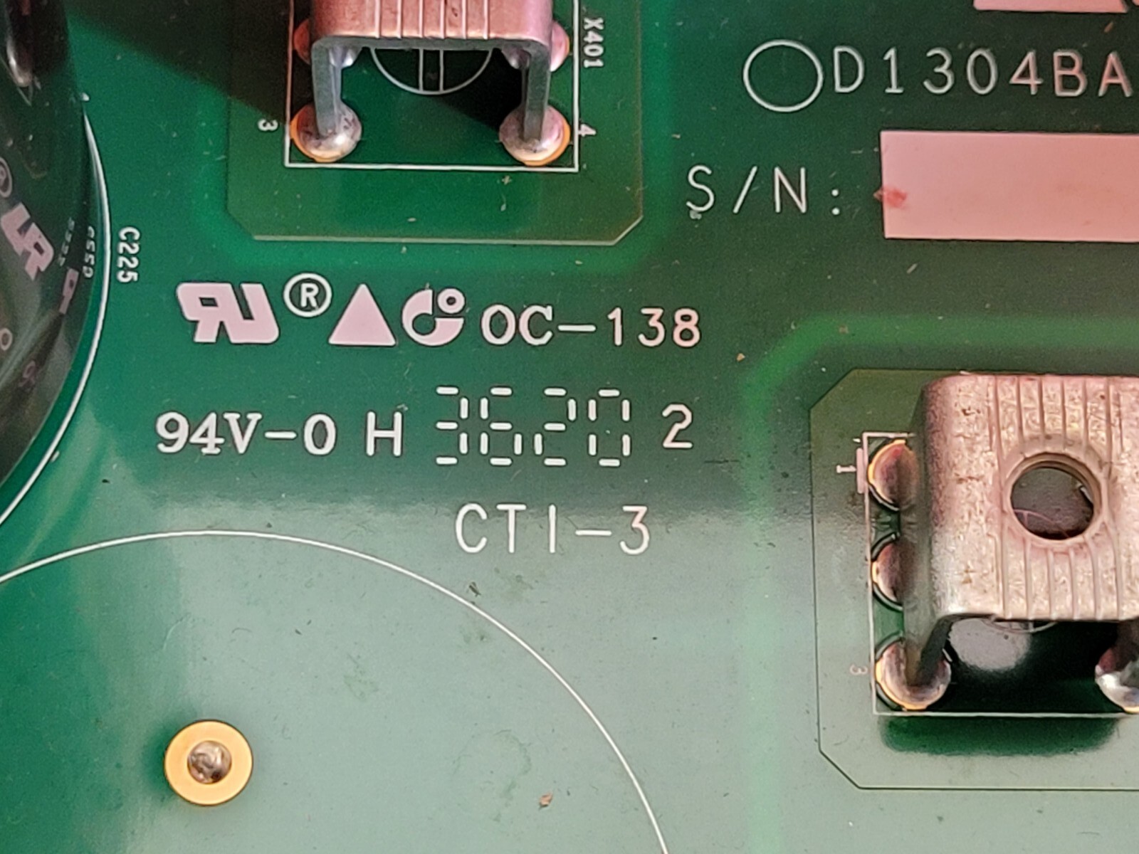 SolarEdge D1034BA Board AP1304B-PB-06-FW1