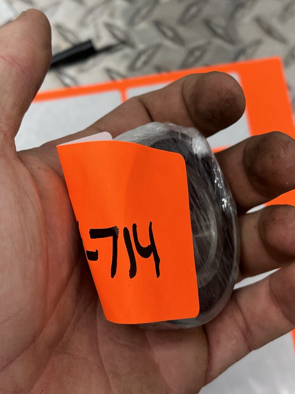 (1) — Deep groove ball bearing 6205-2RS-LC3