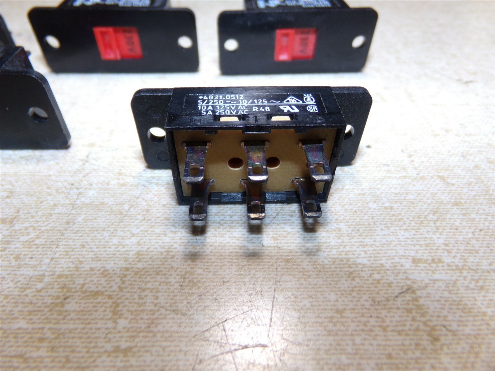 NEW Marquardt 4021-0512 Voltage Selection Change Slide Switch, Lot of 5