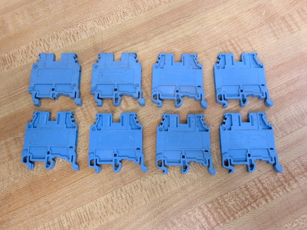 Entrelec ABB M4/6-5116 Block 1SNA115116R0700 Blue (Pack of 8)