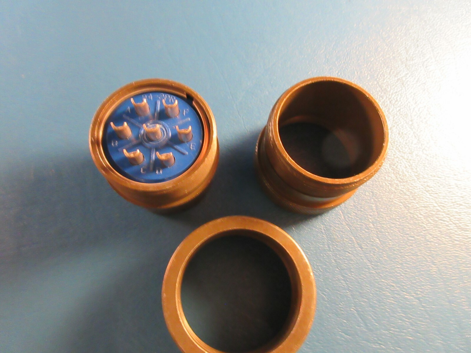 Amphenol 97-3106A-24 (0850) Circular Connector or Plug, Seven Pin, BCO