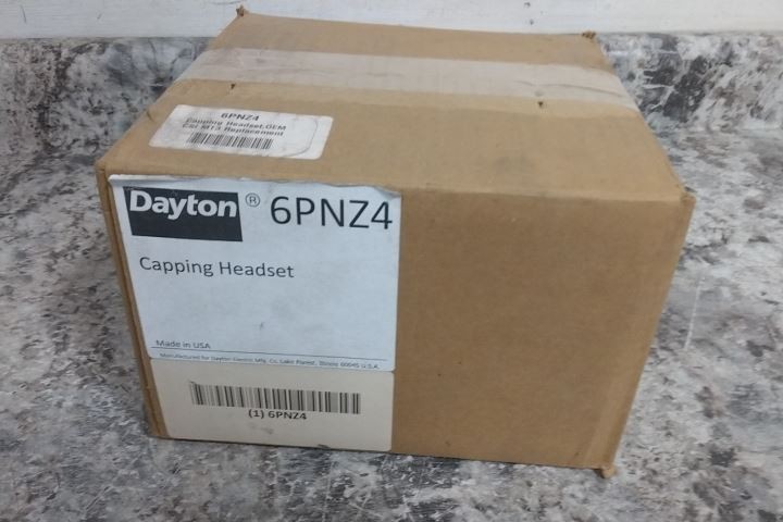 Dayton 6PNZ4 1.250-12 Input Thread Size 8 to 34 Lb-In Magnetic Capping Headset