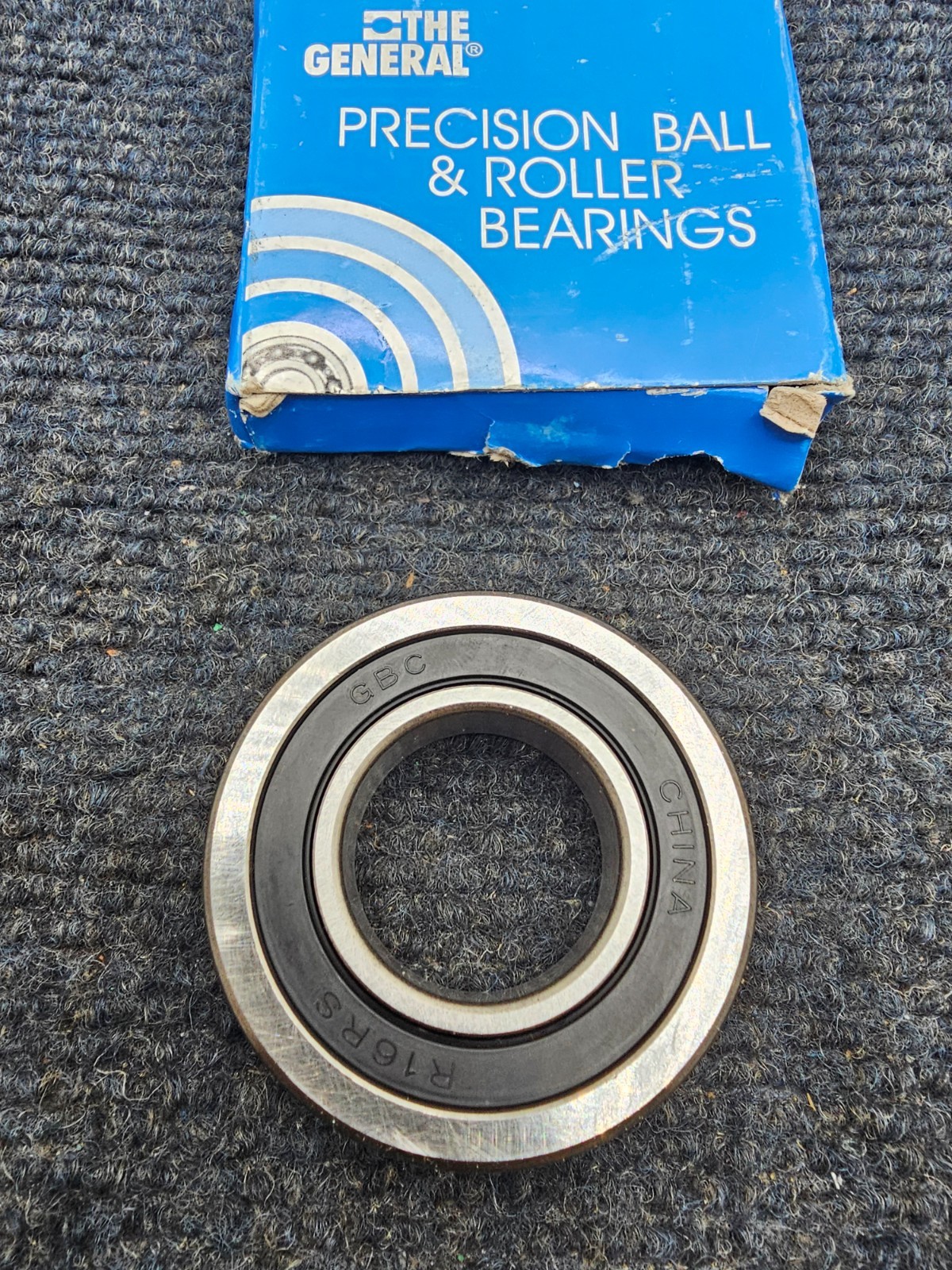 (QTY 3) The General GBC.Z99R16 RADIAL BALL BEARING 99R15(GBC)