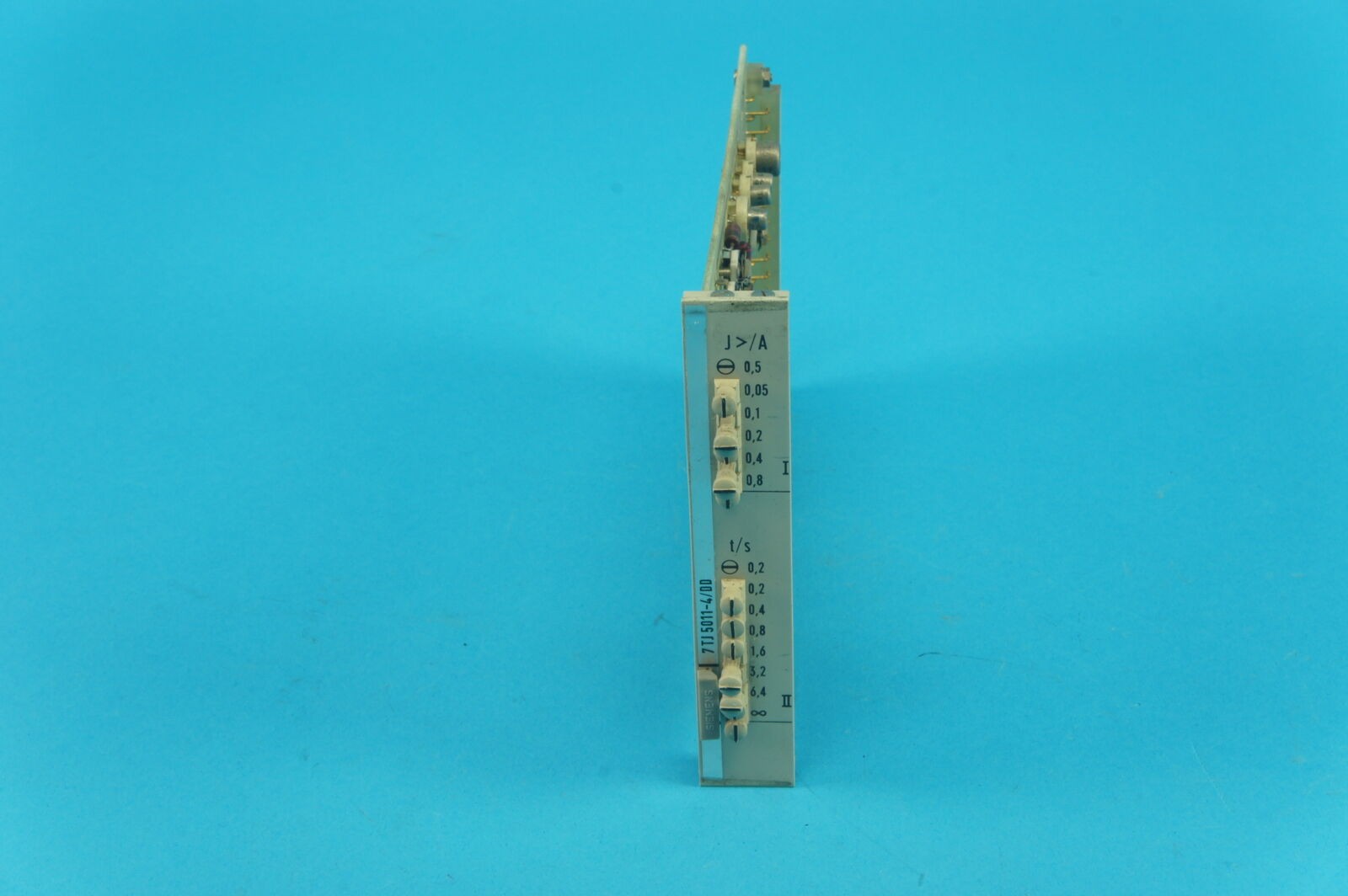 Siemens M11138-B-B114 7TJ5011-4/DD A5-C206 Current Timer Module 1A, 50 Hz