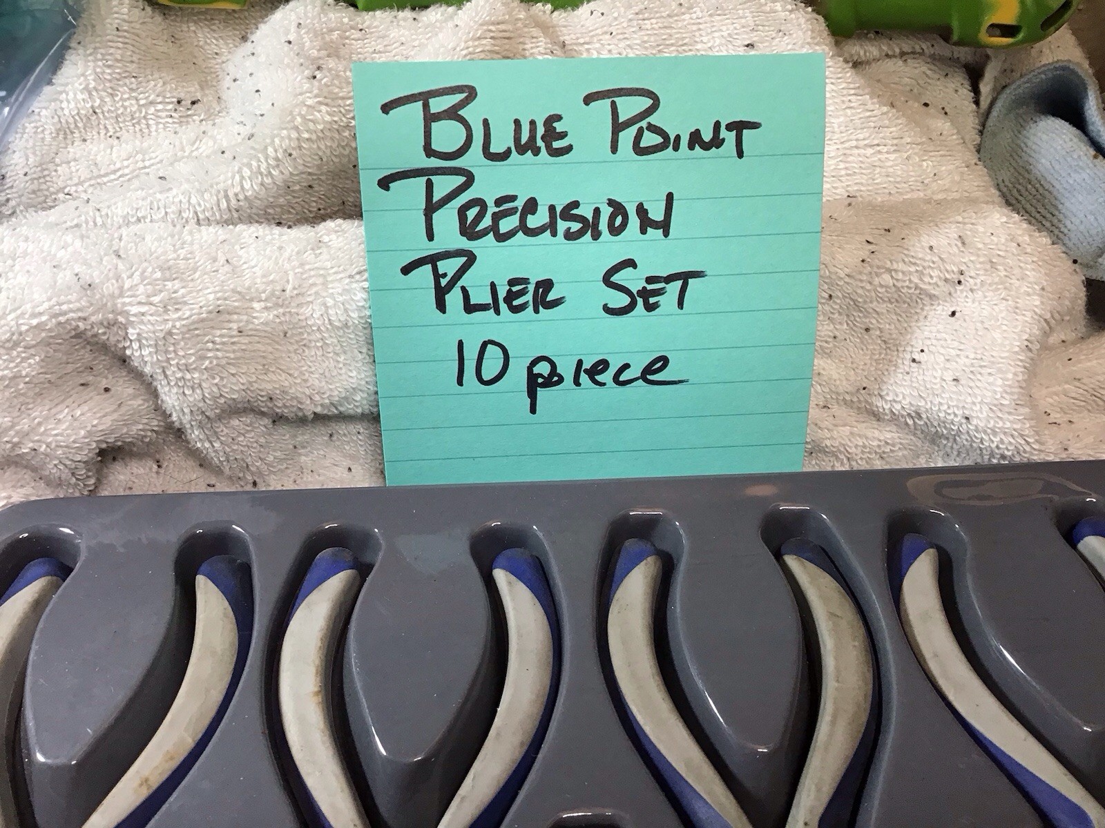 Blue-Point Tools BMPL1000 10-Piece NICE Soft Grip Mini Pliers And Cutters Set