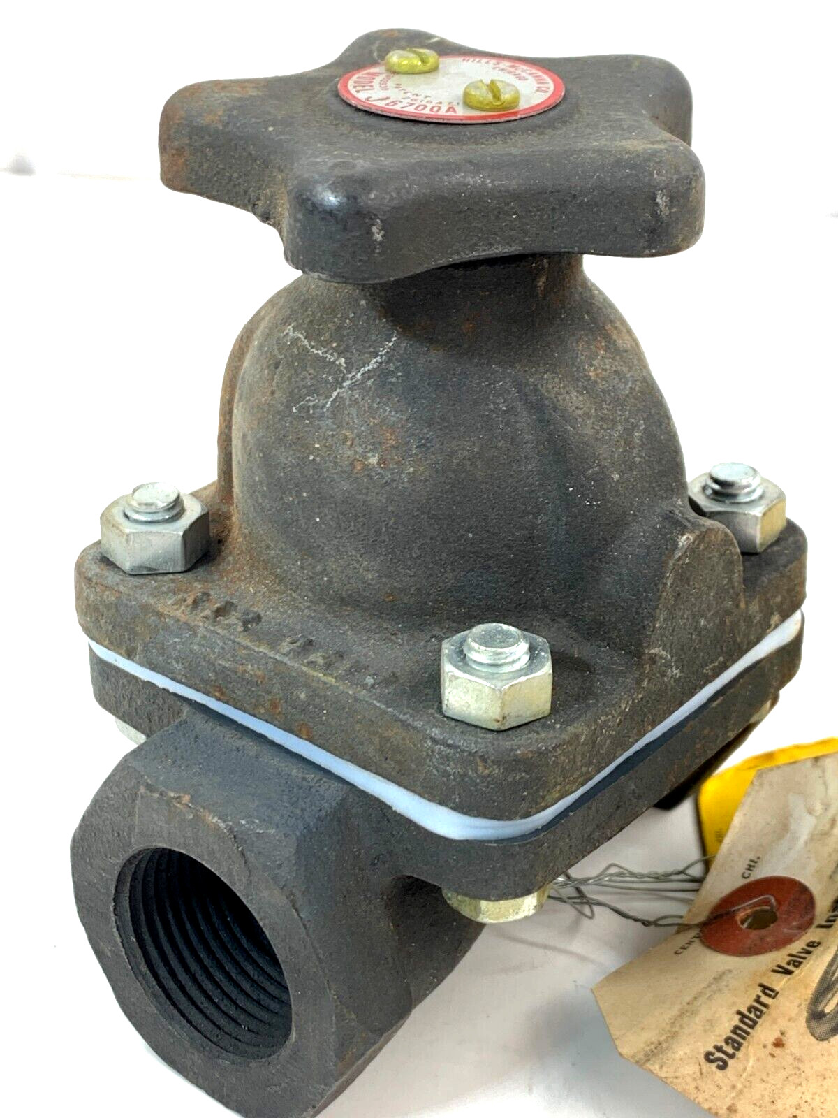 Hills-McCanna J 6700A Standard Valve J6700A
