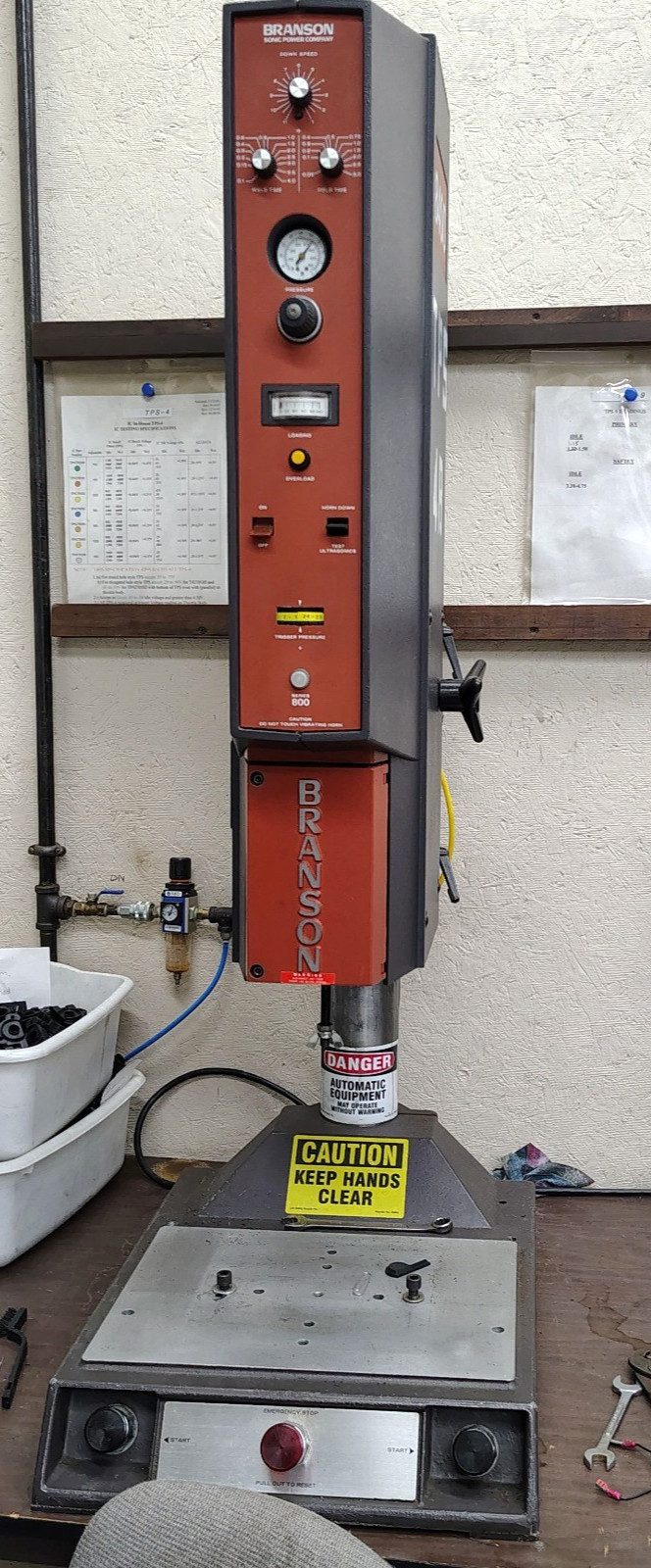 Branson 8400 Ultrasonic Welder Complete System 20kHz Manufacturing Equipment #2