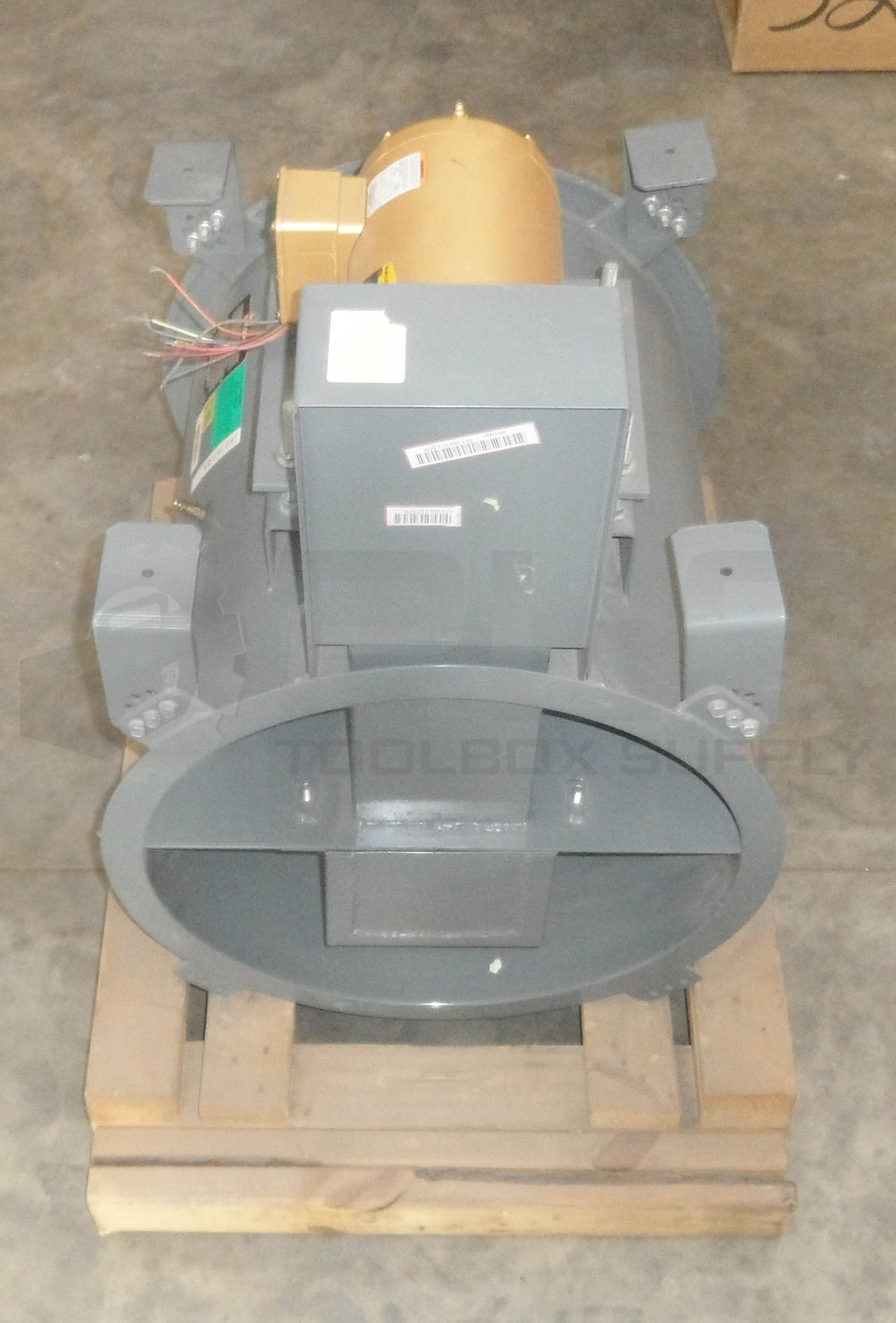 NEW LOREN COOK 135 TONH-B INLINE BLOWER FAN FF-3009 JOHNSTONE W/ BALDOR EM3157T