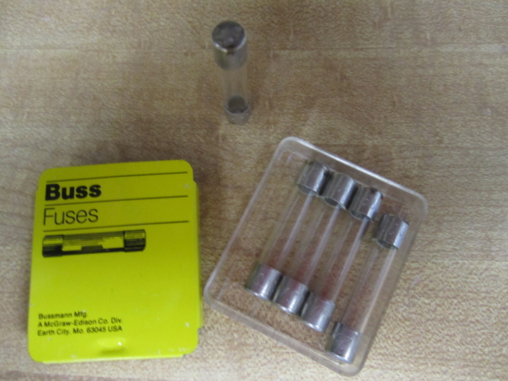 Buss AGC-3/8 Bussmann Fuse Cross Ref 6F008 Fine Wire Element (Pack of 10)
