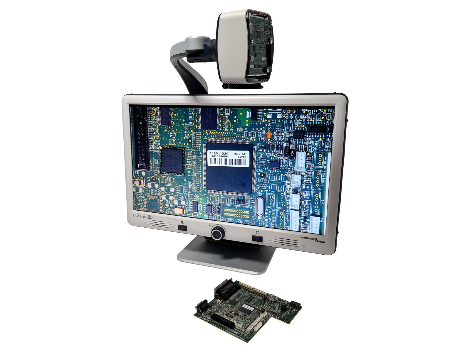 🔥 Enhanced Vision DaVinci Pro DAVU1E24A Text-to Speech Desktop Video Magnifier