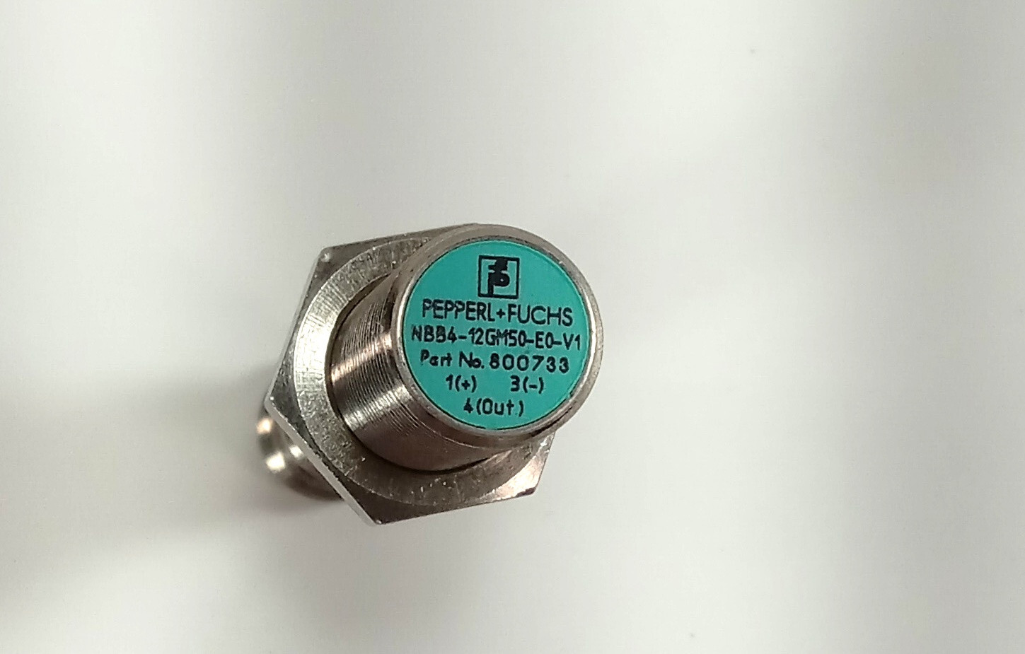 1 USED PEPPERL+ FUCHS NBB4-12GM50-E0-V1 PROXIMITY SWITCH ***MAKE OFFER***