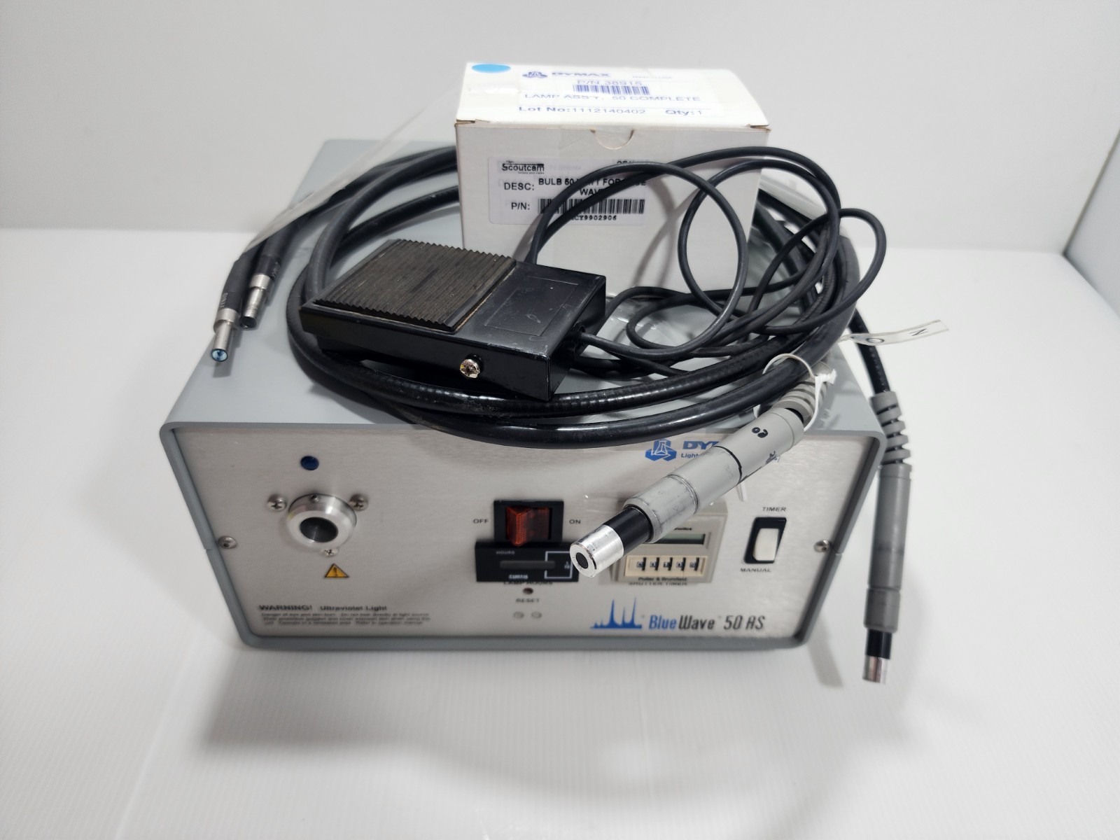 Dymax 39370 Light Welder BlueWave 50 AS Ultraviolet UV Curing Light