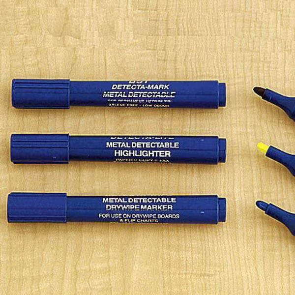 Detectapro Metal Detectable Highlighter, Pink Color Family, 10 PK HLPENPK
