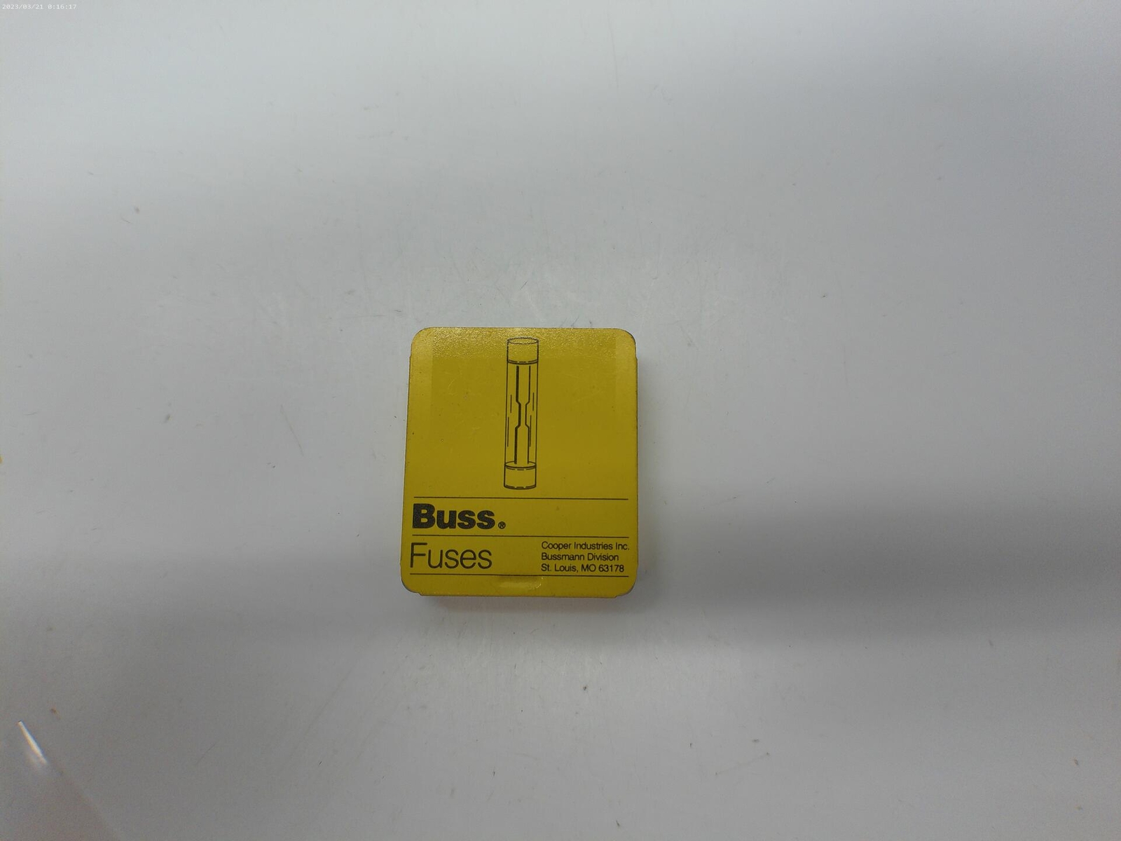 BUSSMANN MDL-1/2 FUSE PKG OF 3 NSMP