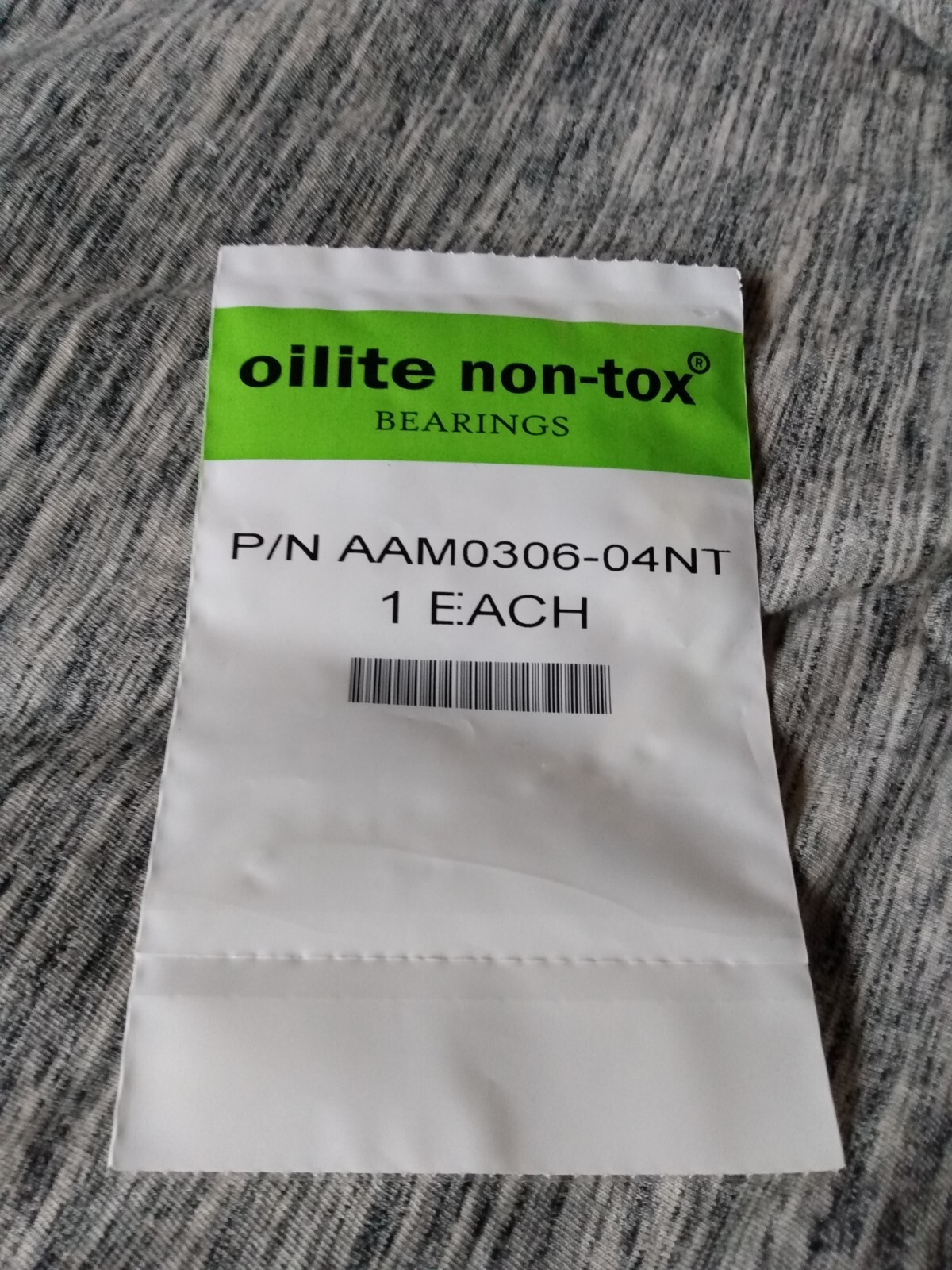8 Oilite non-tox bearing aam0306-04nt 3mm Shaft Diameter 6mm Housing ID 4mm Long