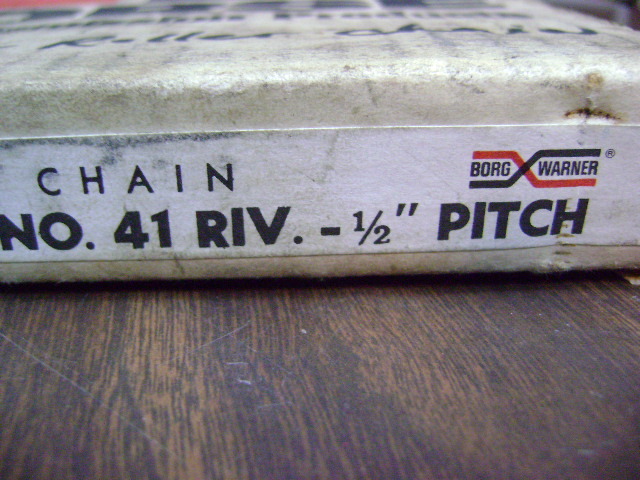 MORSE & LYNX ROLLER CHAIN SEE PHOTOS 38″ 41 RIV1/2″ , 80″ 35-1