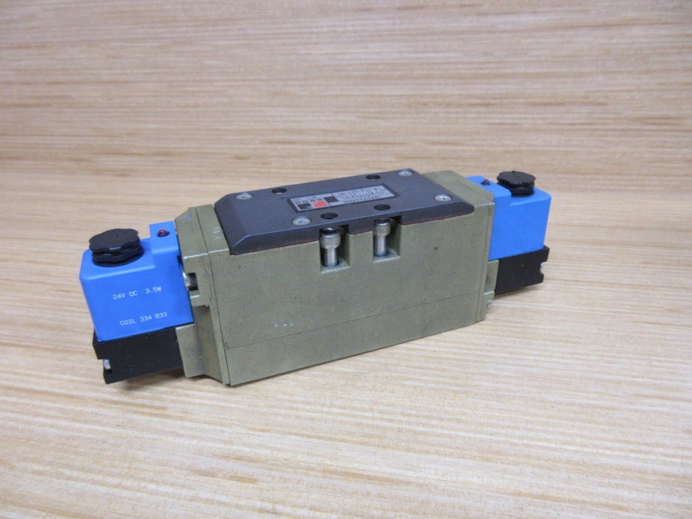 Ross W6577A3401 Pneumatic Valve (2) 24 VDC Coils