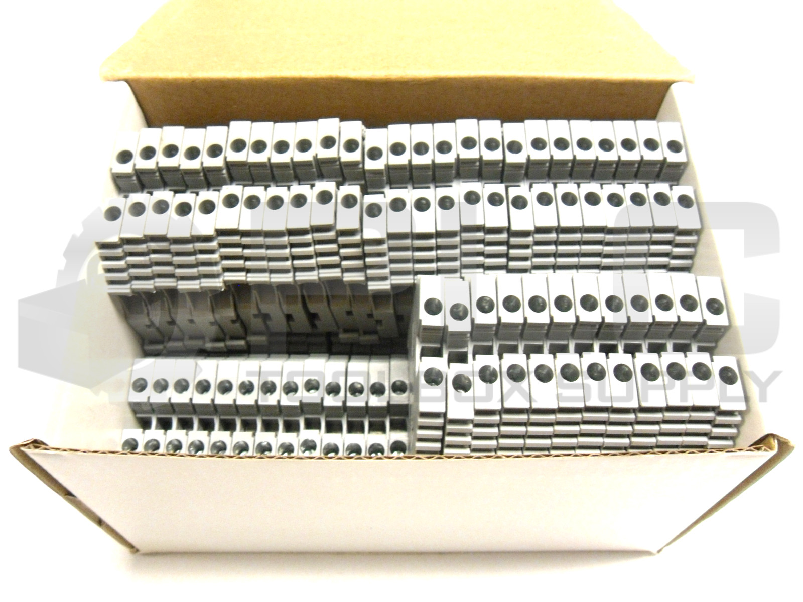 NEW BOX OF 85 KONNECT-IT KN-T12GRY TERMINAL BLOCKS