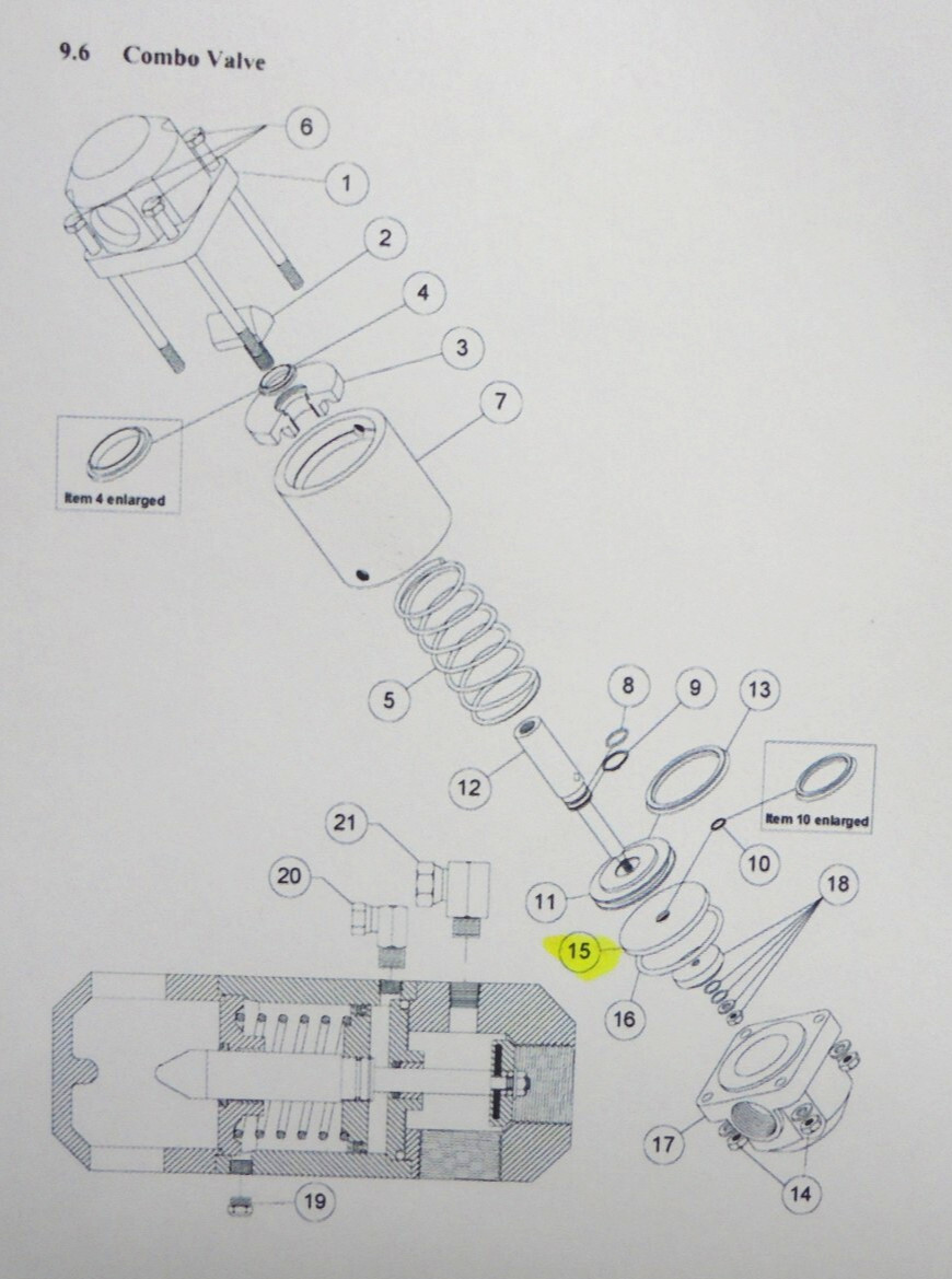 Schmidt 2223-000-15 Lower Rod Guide
