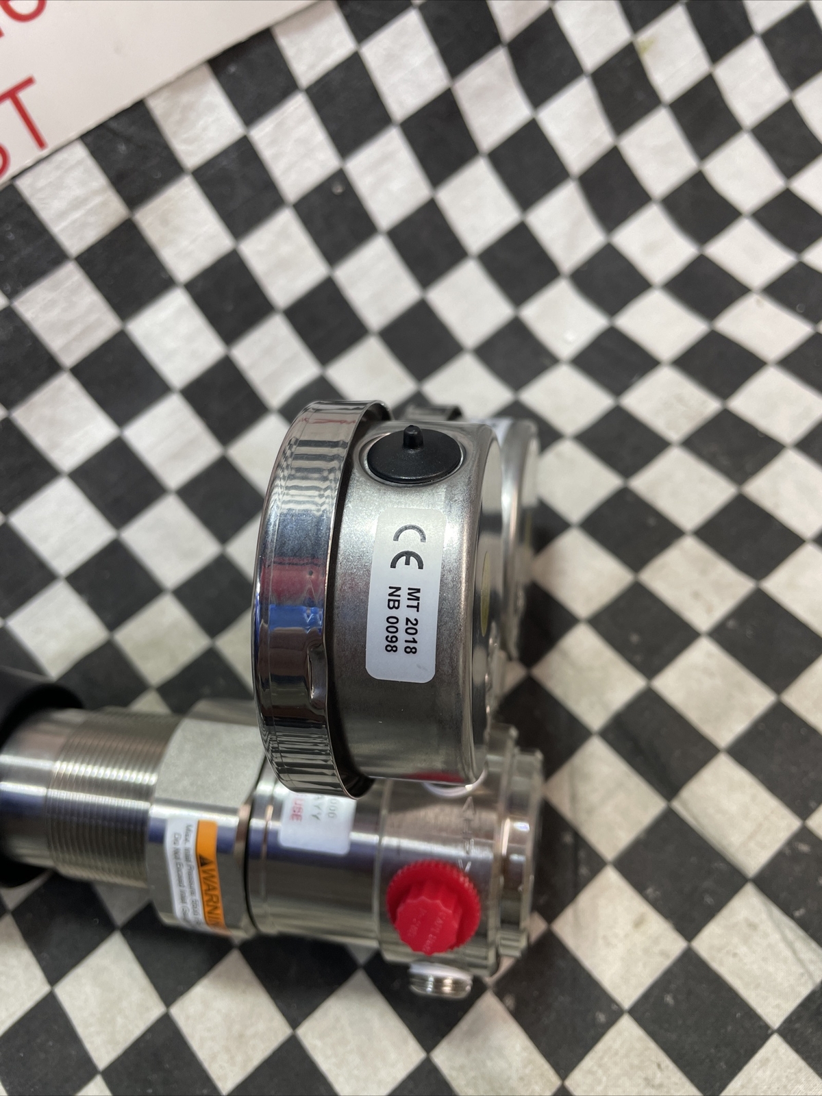 CONCOA 4936801-01-000, REGULATOR WITH GAUGE 6000 PSI, 49368010100, SHIPSAMEDAY,