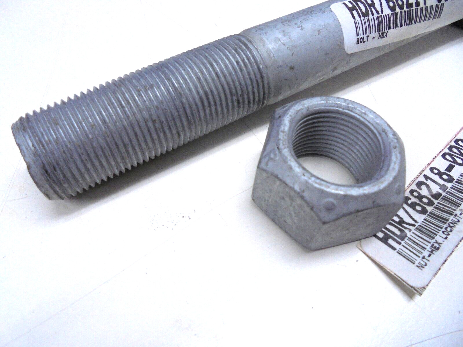 Hendrickson HDR / 68217-000 Hex Bolt With HDR / 68218-000 Locknut