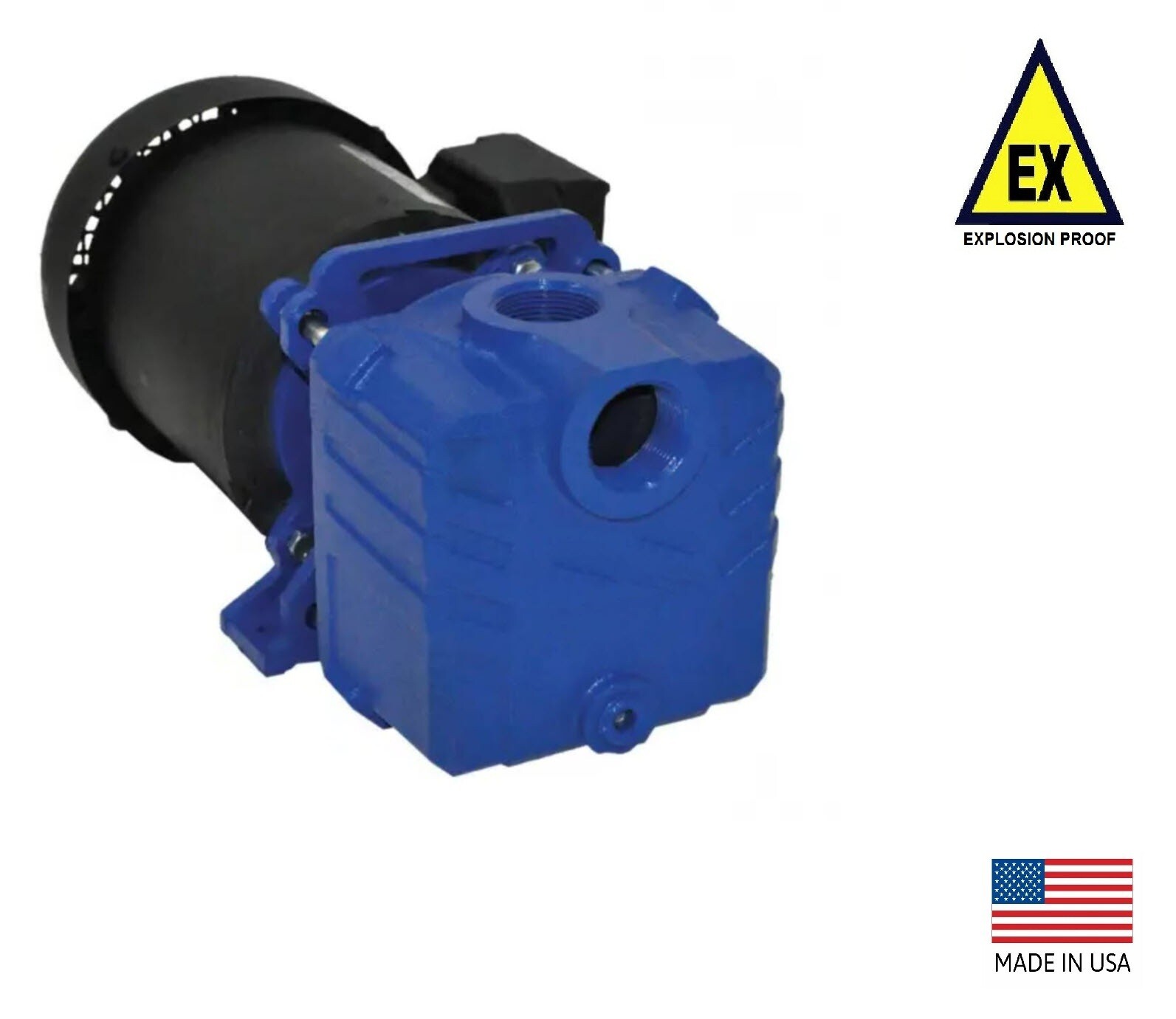 CENTRIFUGAL PUMP Explosion Proof – 1-1/4″ Ports – 1.5 Hp – 115/230V/1P – 85 GPM