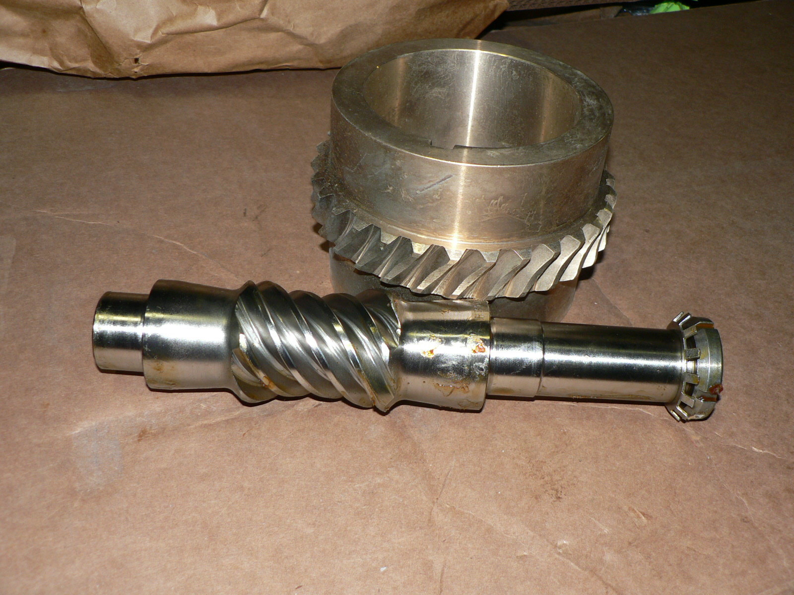 CONE DRIVE OPERATIONS WORM AND WORM GEAR SET H3505-240/S300
