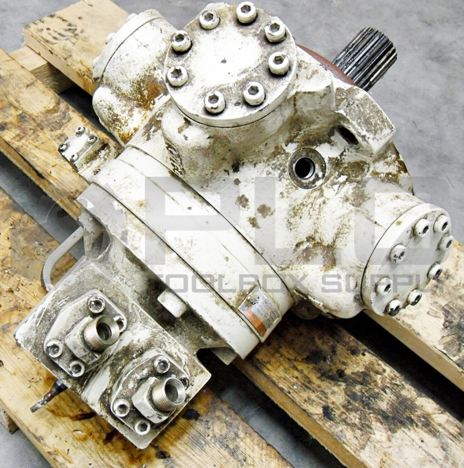 KAYABA JOBAN MRH2-750-19-XWM-1 HYDRAULIC MOTOR / DGM-AB-02D *FOR PARTS/REPAIR