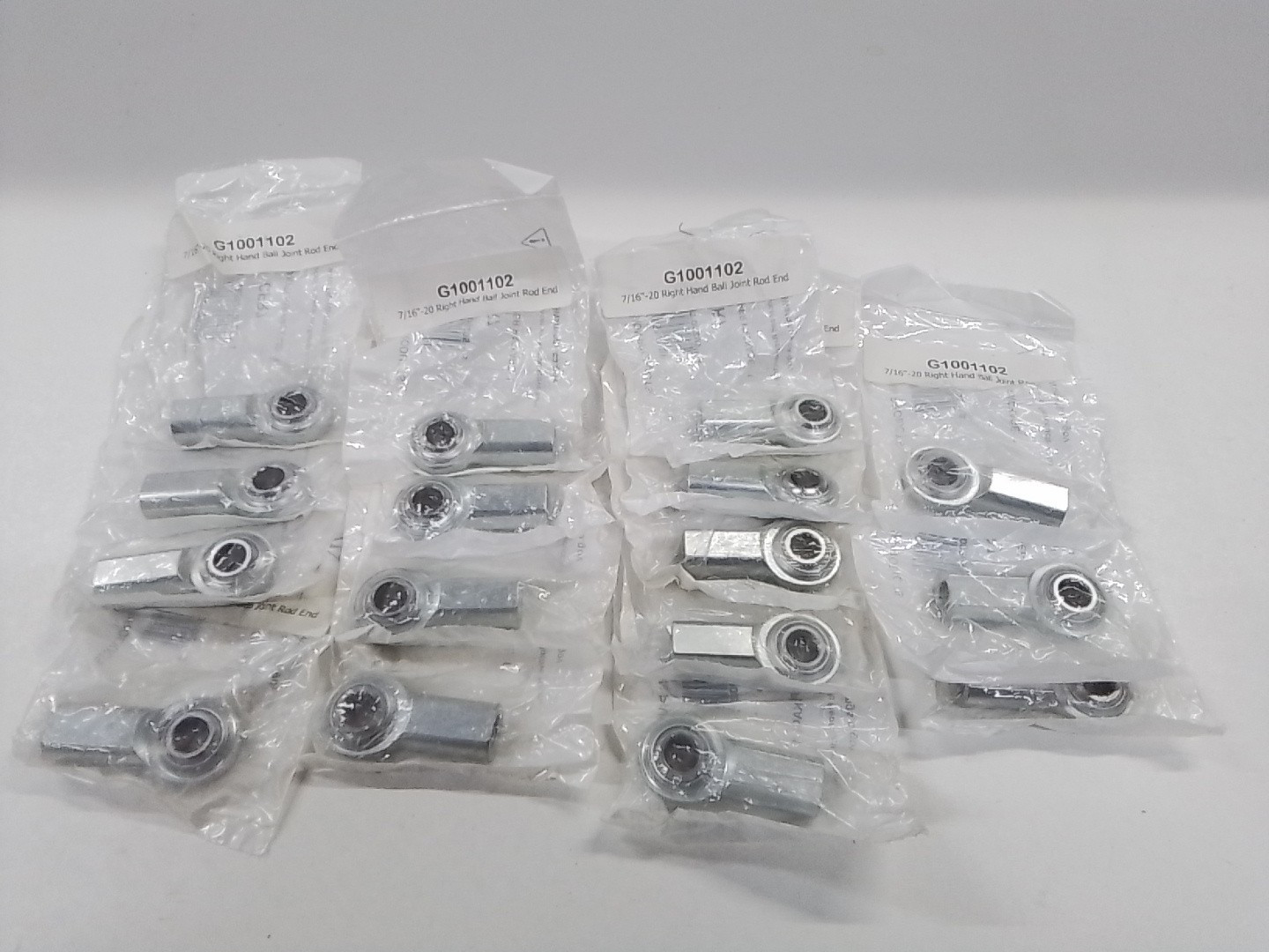 LOT OF 16 QA1 PRECISION PRODUCTS CFR7, Female 7/16″-20 Right Hand Rod End Ball