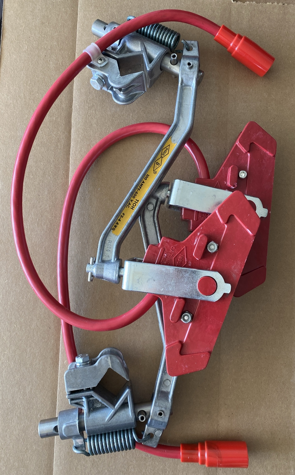 Lot of 2 Insul-8-Corp TIOH Crane Controls 100 Amp 600V.A.C. 30A, #2-4 AWG RA14