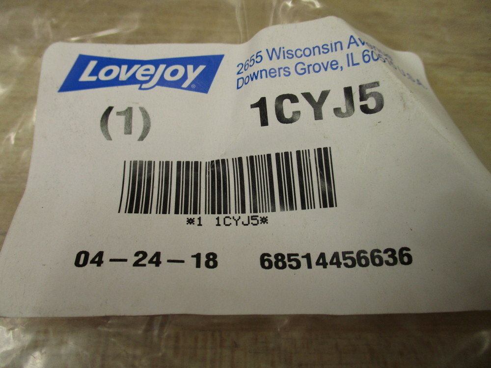 Lovejoy 1CYJ5 Motion Control Coupling