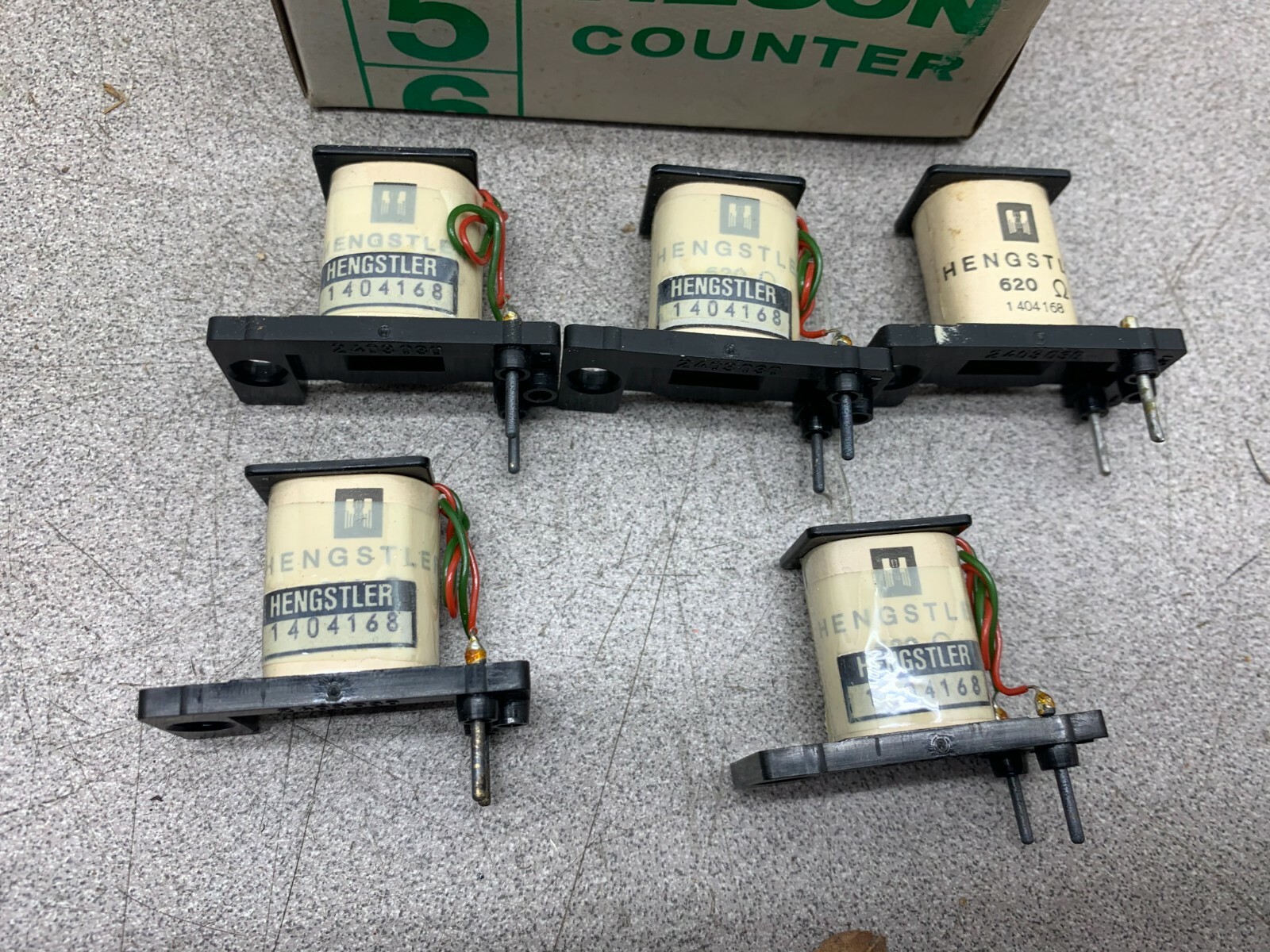 BOX OF 5 NEW IN BOX HECON COILS G1 404 168